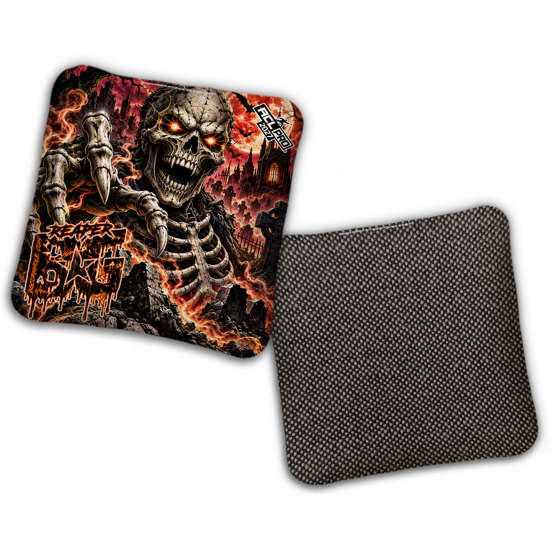 2027 ACL - BG Multiple Bag Models "Gravedigger" - Pro Stamped Cornhole Bags - SET OF 4 BAGS