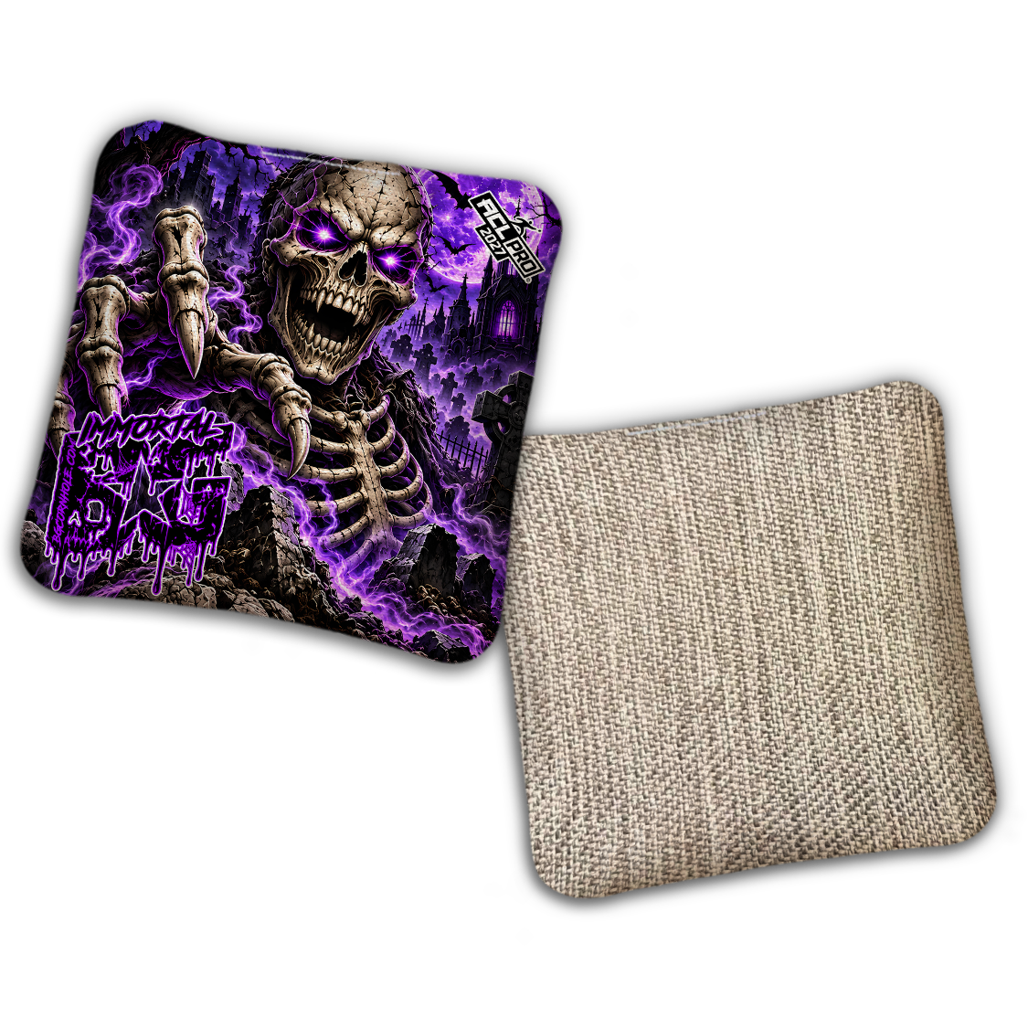 2027 ACL - BG Multiple Bag Models "Gravedigger" - Pro Stamped Cornhole Bags - SET OF 4 BAGS