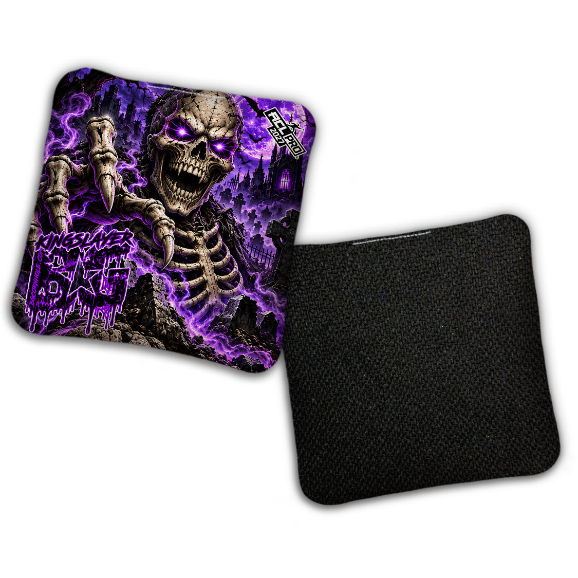 2027 ACL - BG Multiple Bag Models "Gravedigger" - Pro Stamped Cornhole Bags - SET OF 4 BAGS