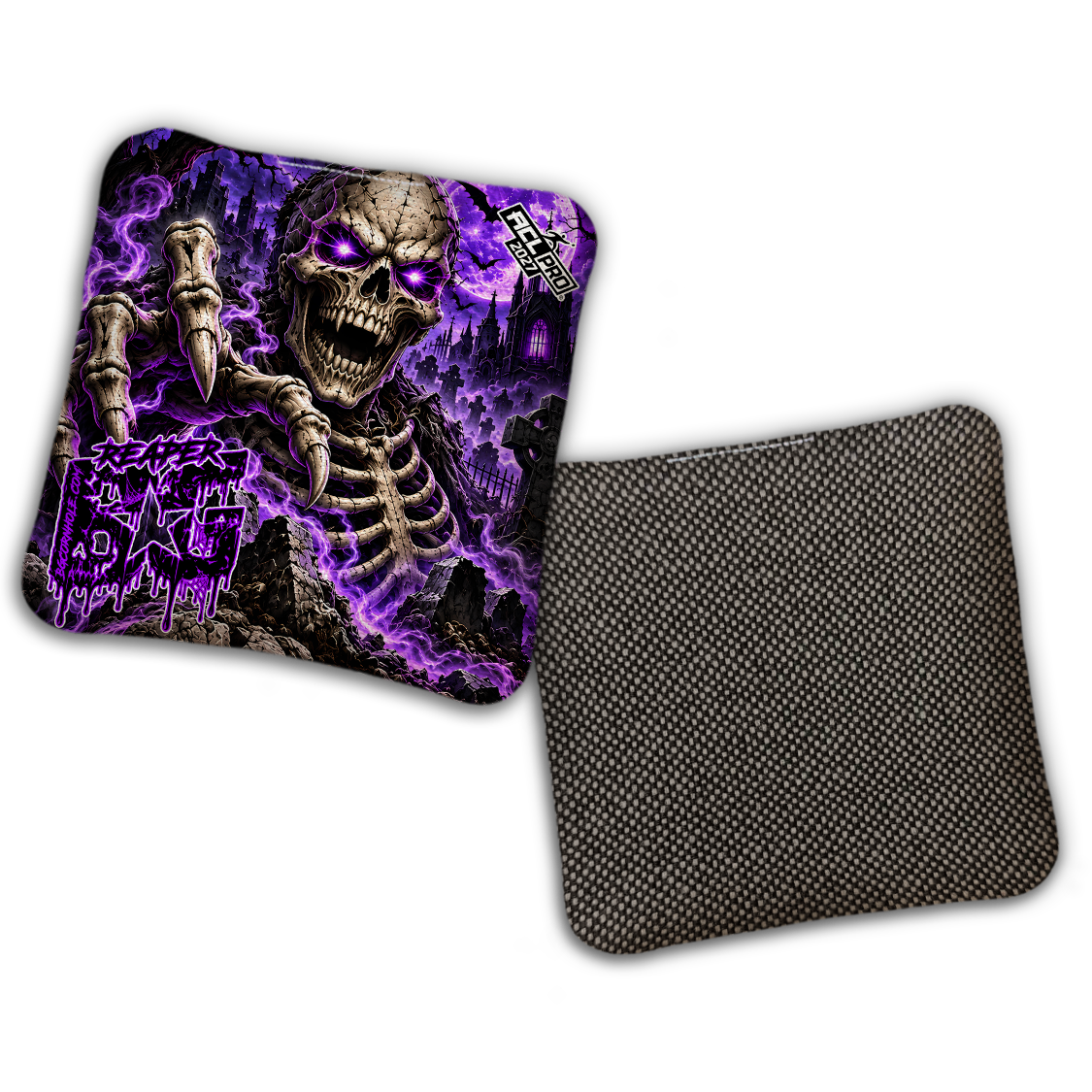 2027 ACL - BG Multiple Bag Models "Gravedigger" - Pro Stamped Cornhole Bags - SET OF 4 BAGS