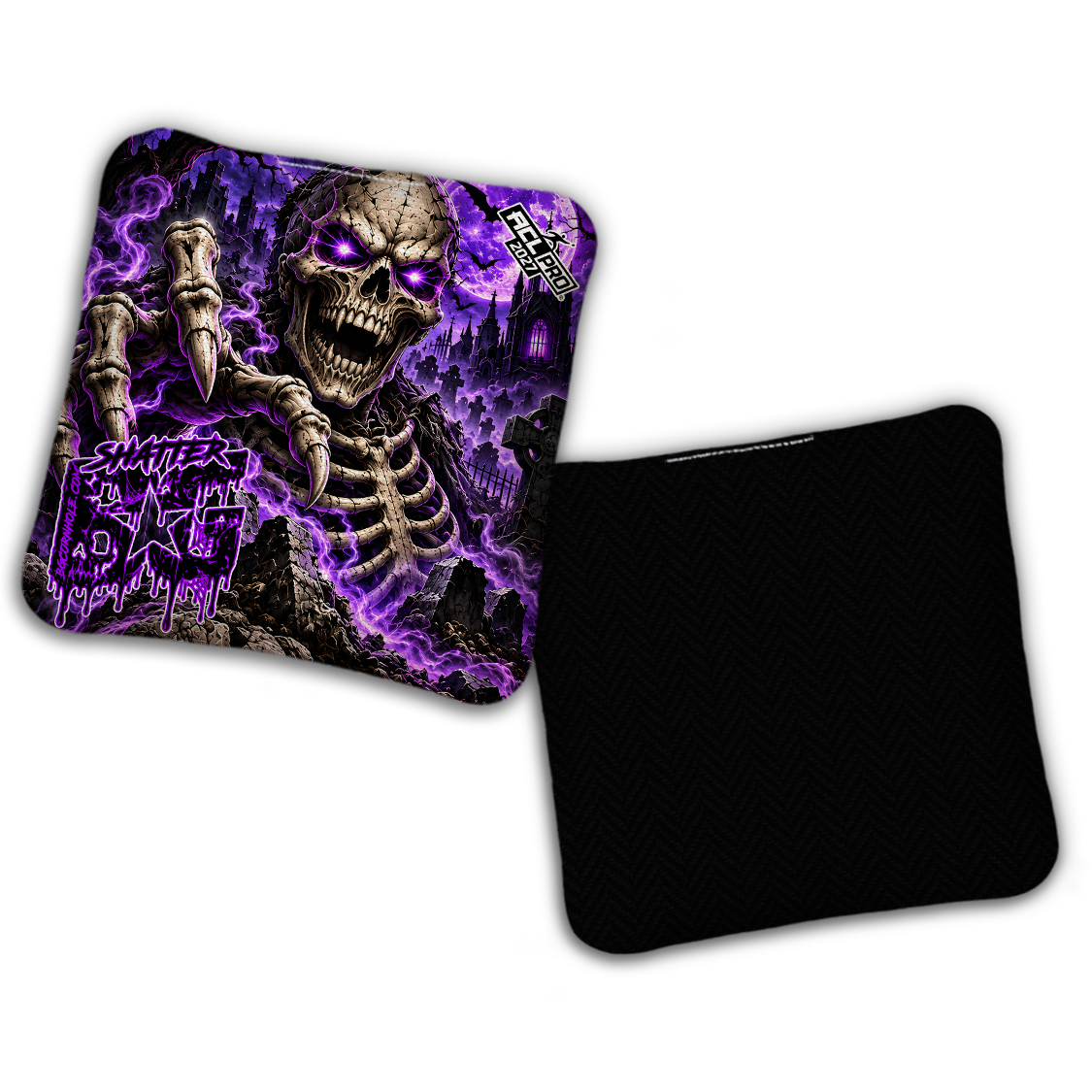 2027 ACL - BG Multiple Bag Models "Gravedigger" - Pro Stamped Cornhole Bags - SET OF 4 BAGS