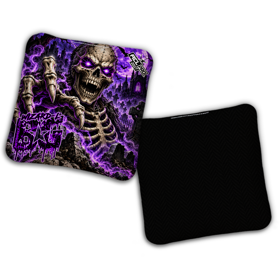 2027 ACL - BG Multiple Bag Models "Gravedigger" - Pro Stamped Cornhole Bags - SET OF 4 BAGS