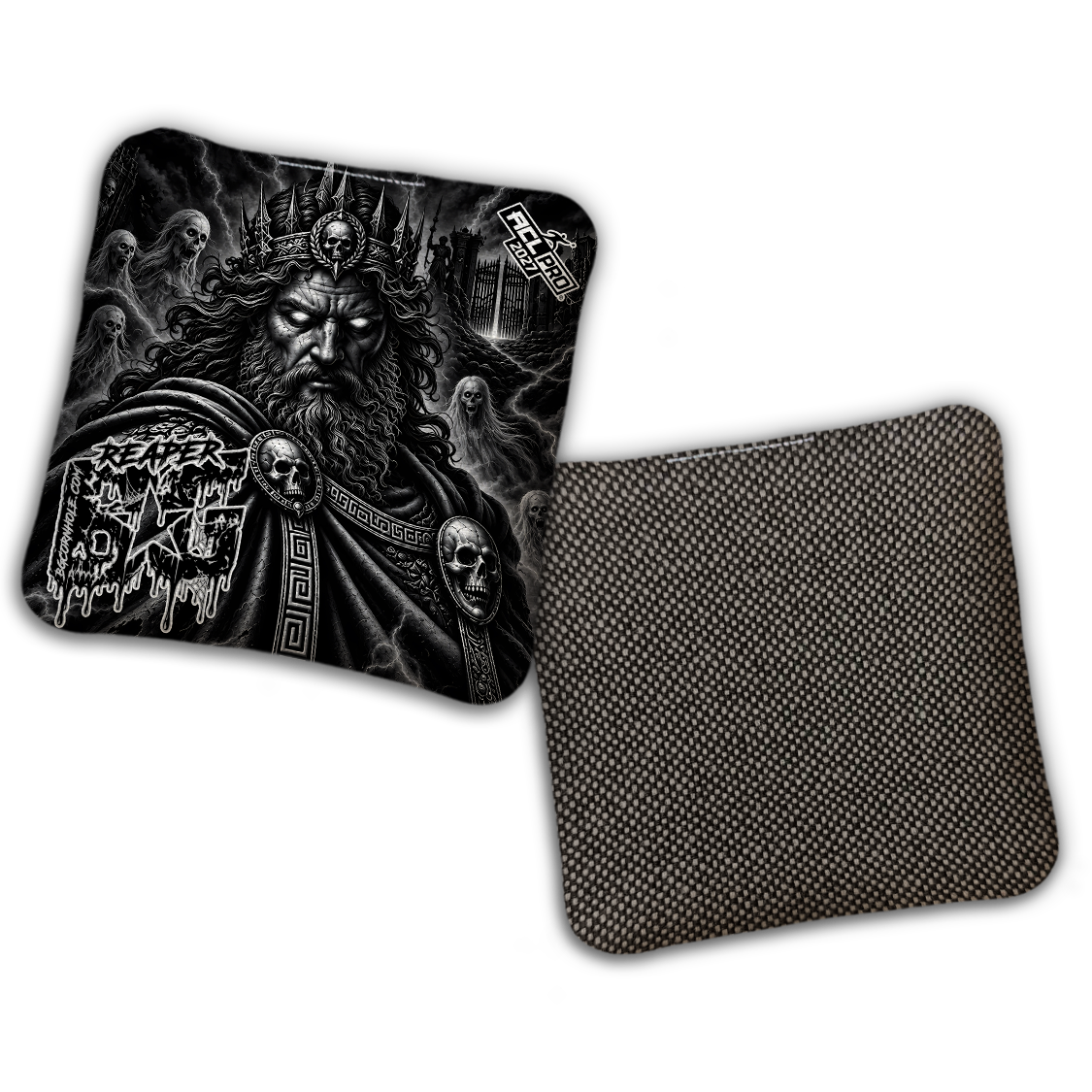 2027 ACL - BG Multiple Bag Models "Hades" - Pro Stamped Cornhole Bags - SET OF 4 BAGS