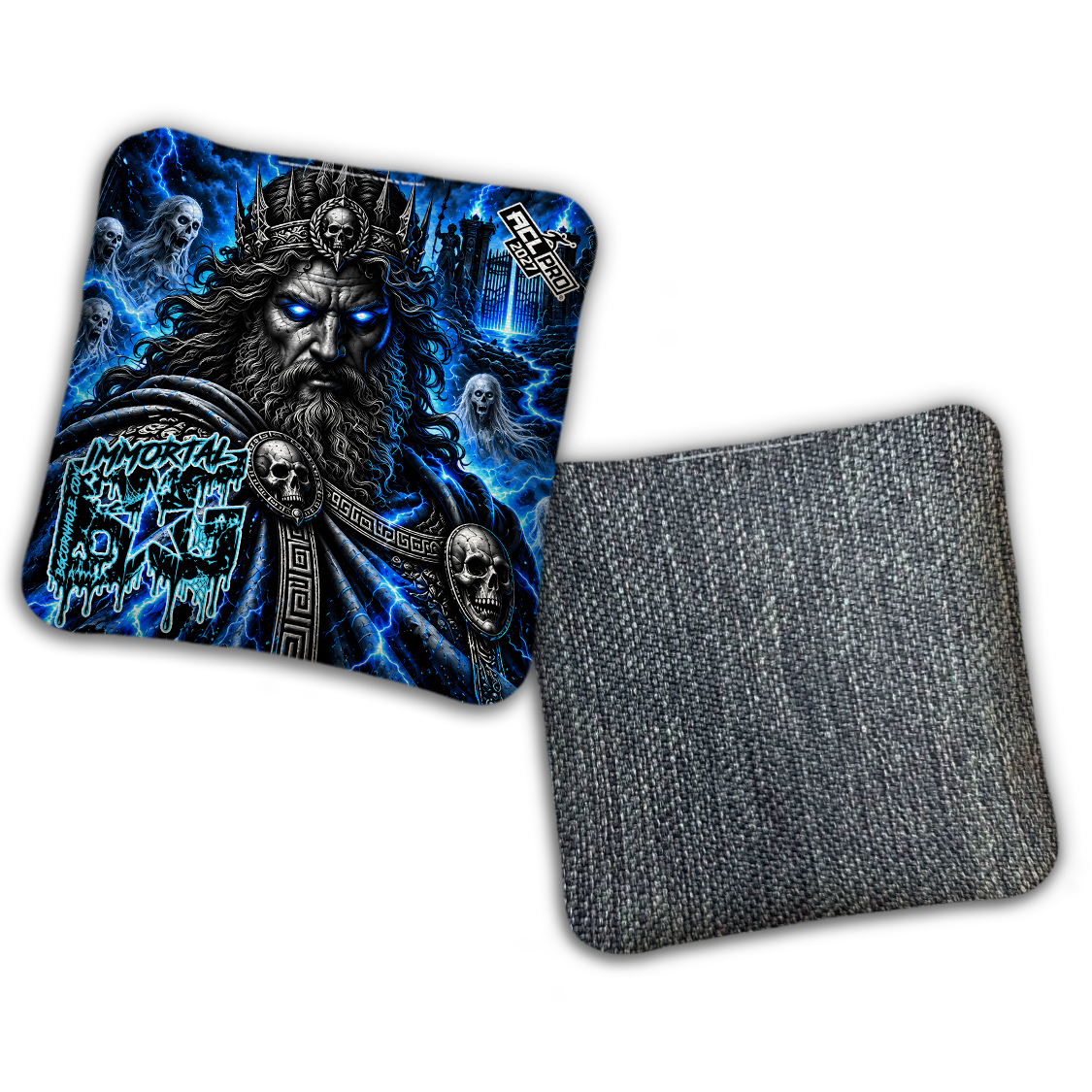 2027 ACL - BG Multiple Bag Models "Hades" - Pro Stamped Cornhole Bags - SET OF 4 BAGS