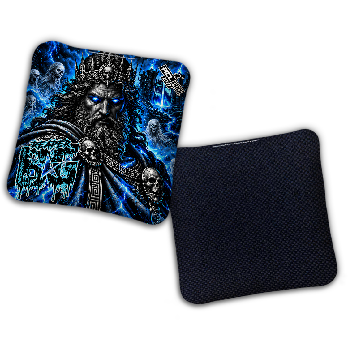 2027 ACL - BG Multiple Bag Models "Hades" - Pro Stamped Cornhole Bags - SET OF 4 BAGS