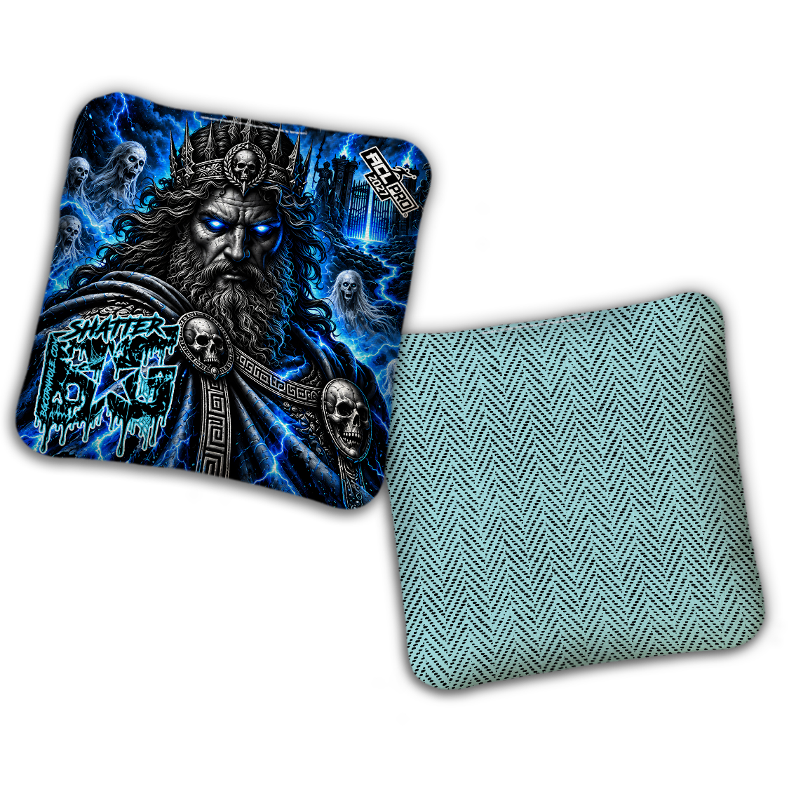 2027 ACL - BG Multiple Bag Models "Hades" - Pro Stamped Cornhole Bags - SET OF 4 BAGS