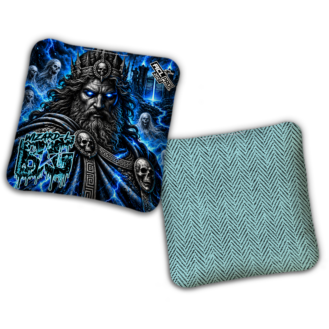 2027 ACL - BG Multiple Bag Models "Hades" - Pro Stamped Cornhole Bags - SET OF 4 BAGS