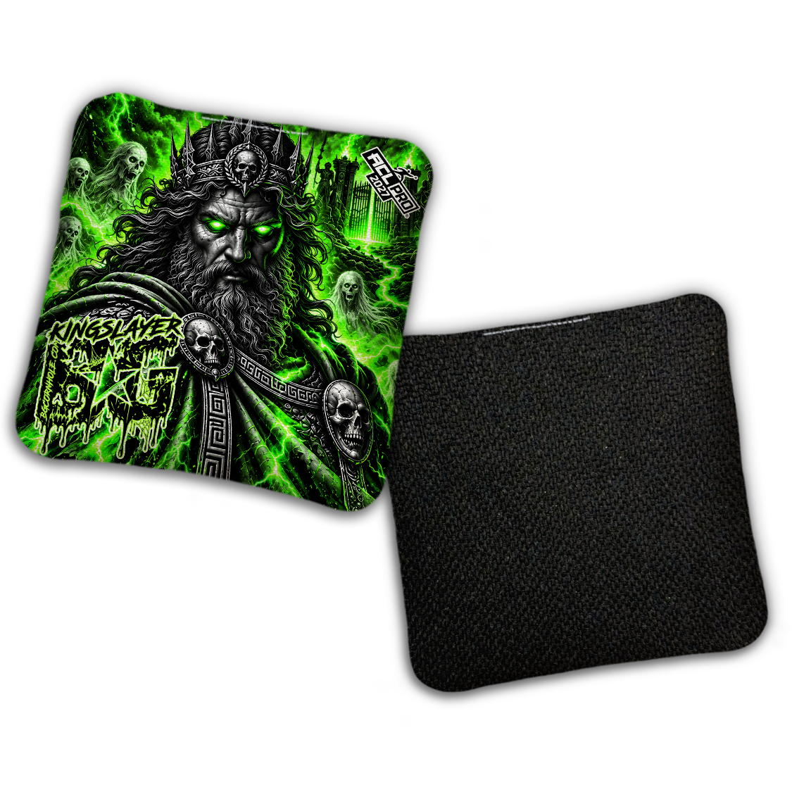 2027 ACL - BG Multiple Bag Models "Hades" - Pro Stamped Cornhole Bags - SET OF 4 BAGS