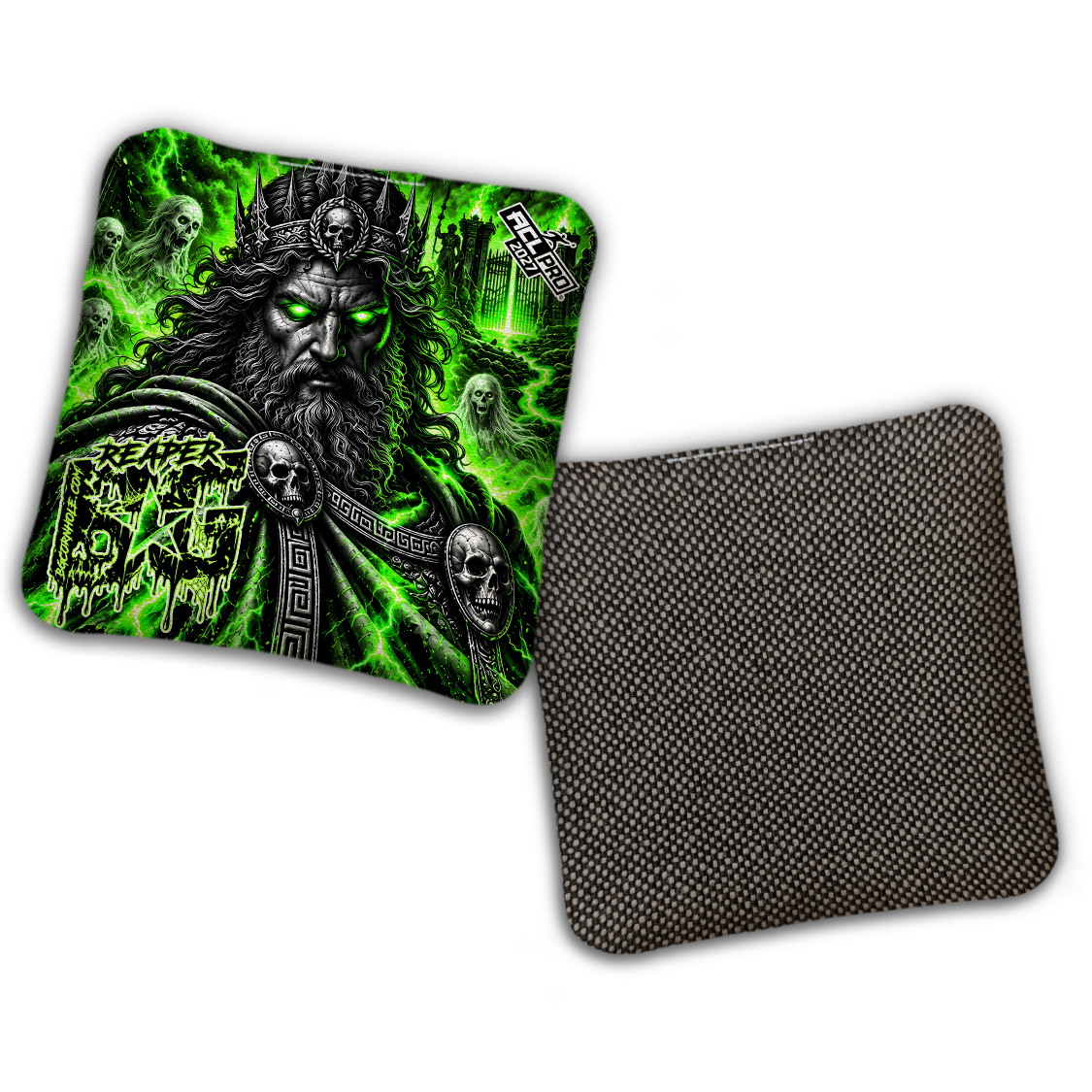2027 ACL - BG Multiple Bag Models "Hades" - Pro Stamped Cornhole Bags - SET OF 4 BAGS