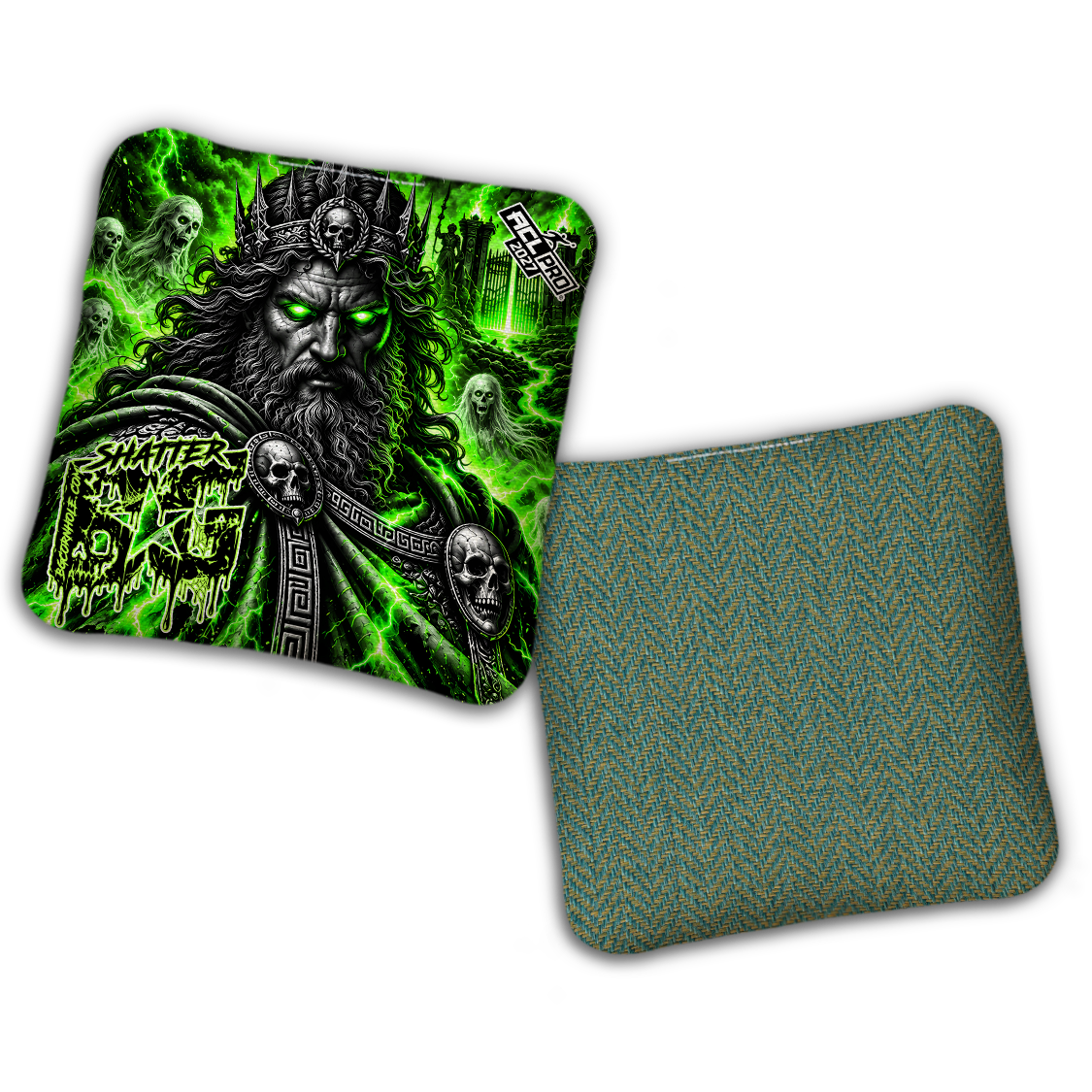 2027 ACL - BG Multiple Bag Models "Hades" - Pro Stamped Cornhole Bags - SET OF 4 BAGS