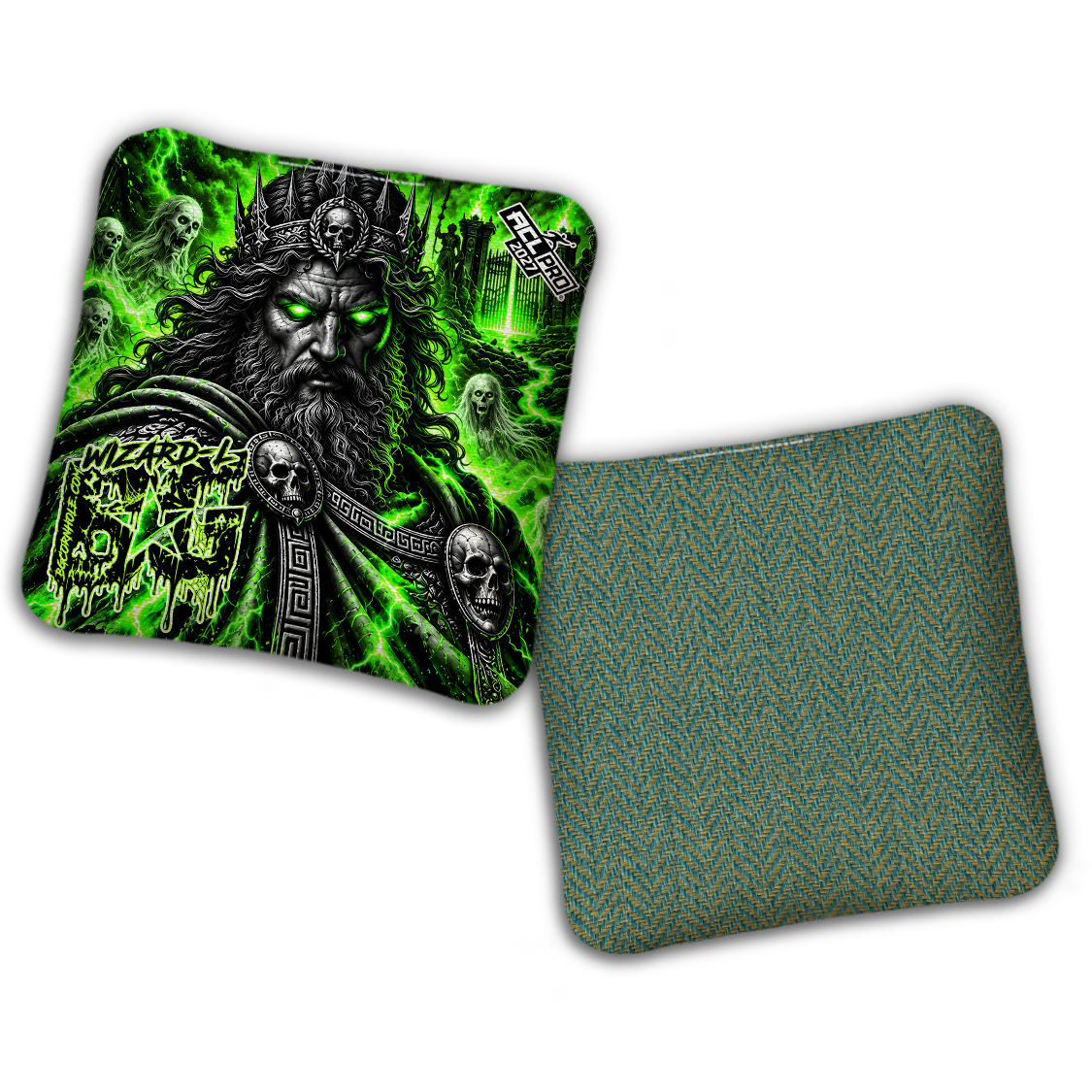2027 ACL - BG Multiple Bag Models "Hades" - Pro Stamped Cornhole Bags - SET OF 4 BAGS