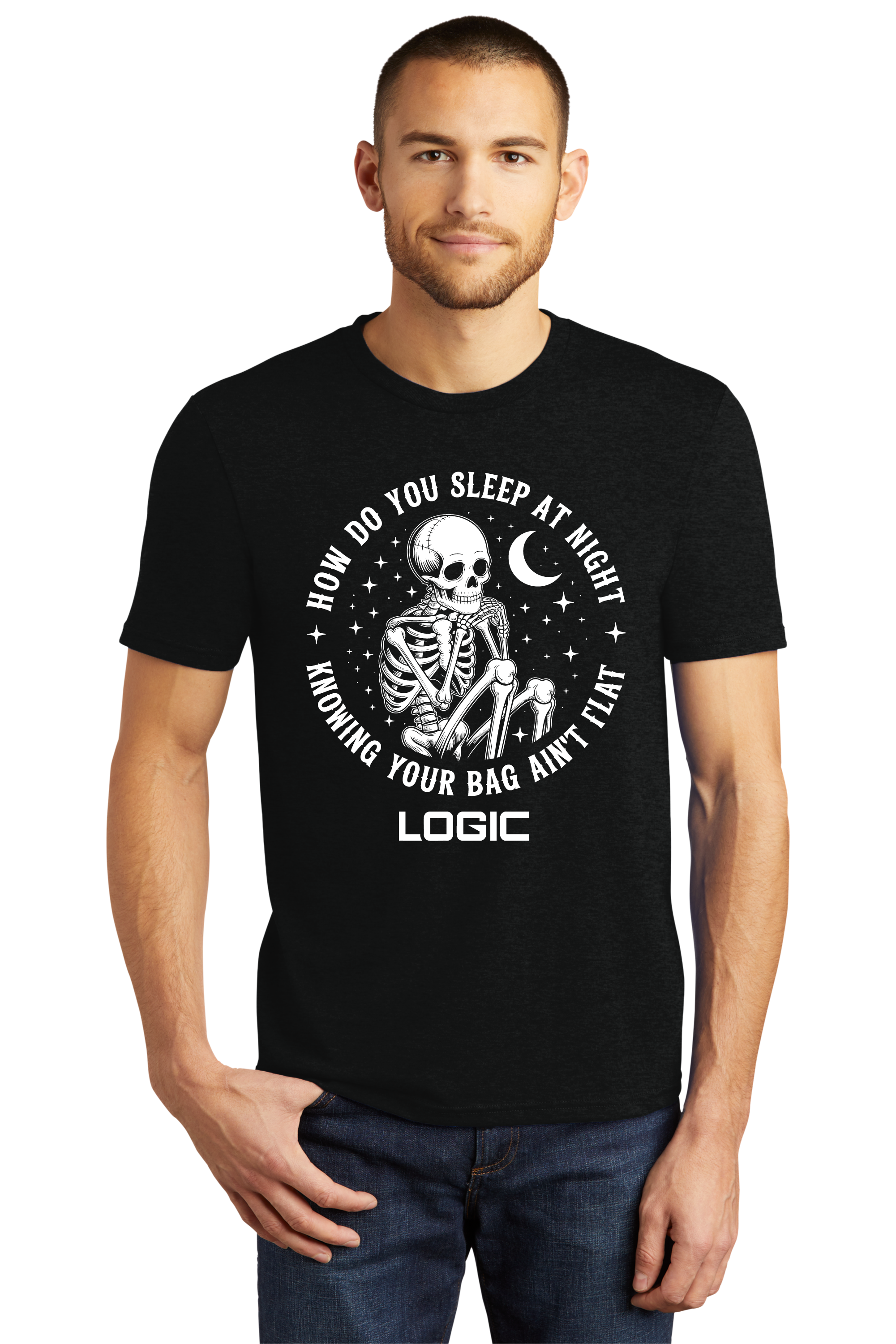How Do You Sleep At Night Skeleton T-Shirt - Multiple Colors Available *Shipping Included