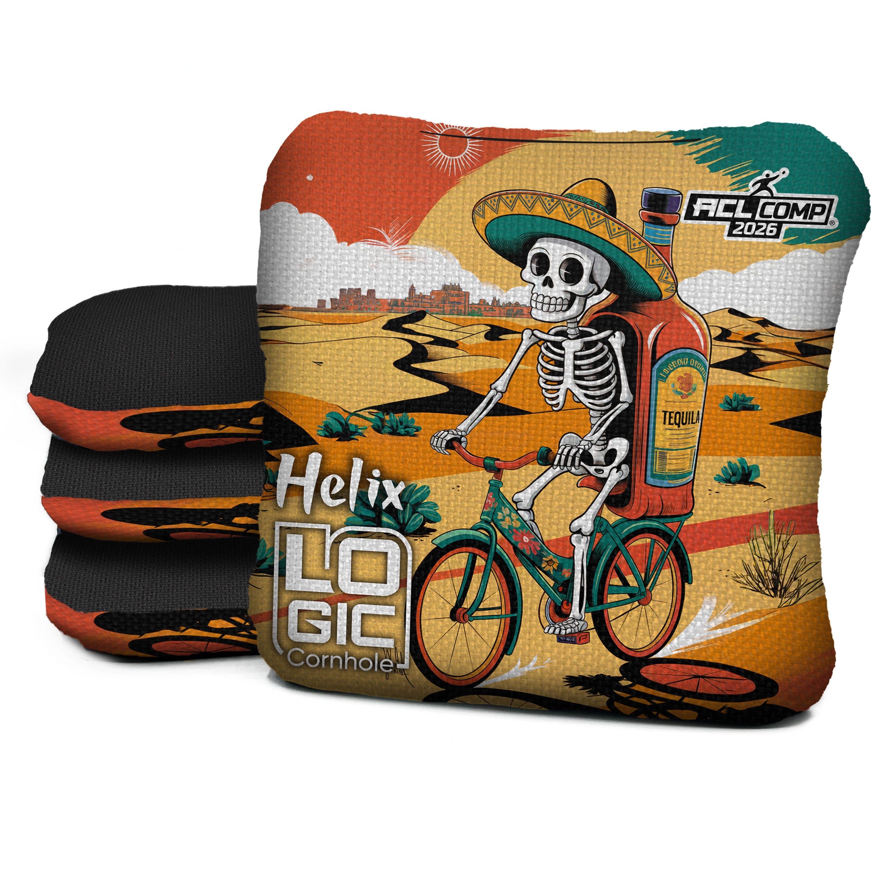 Dia De Los Muertos  - ACL PRO & COMP BAGS - MULTIPLE BAG SERIES - Set of 4 bags