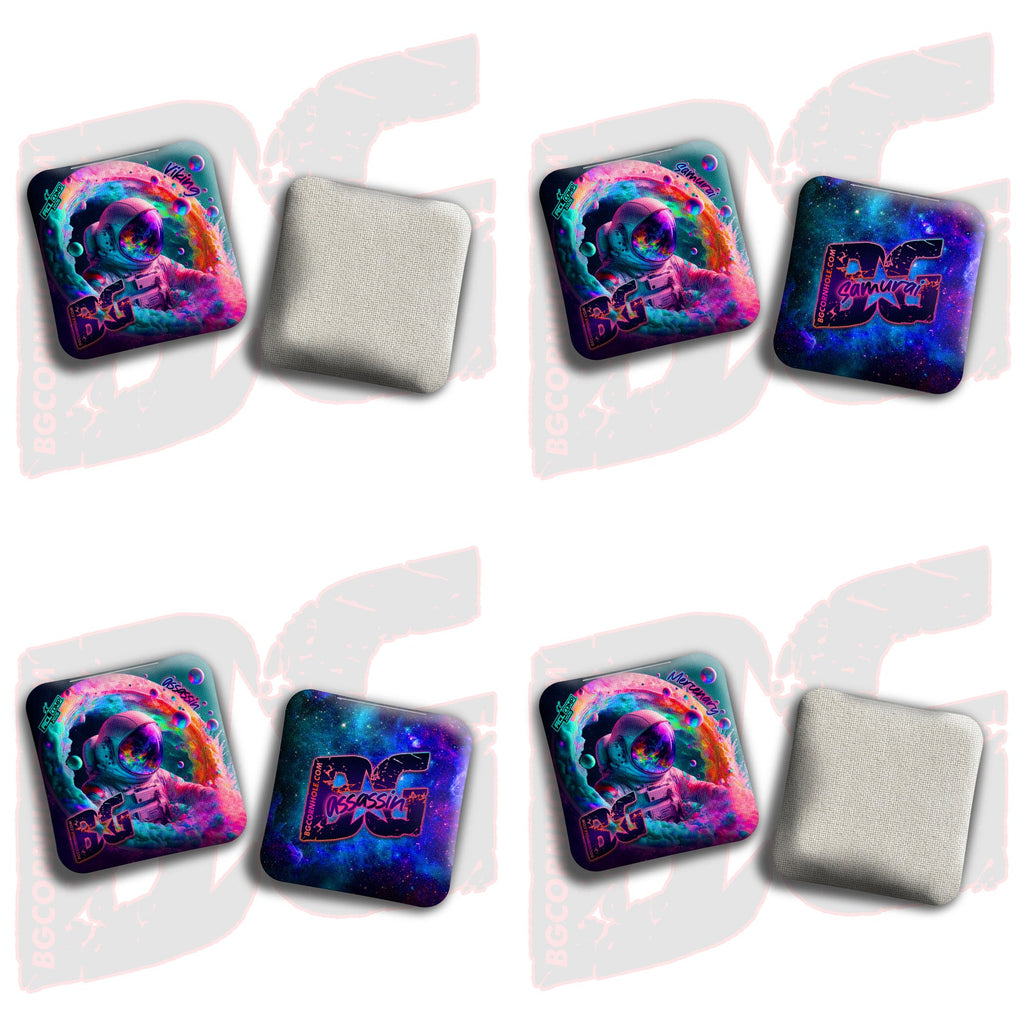 2026 BG Multiple Bag Models - "Portal" - ACL Comp Stamped Cornhole Bags - SET OF 4 BAGS