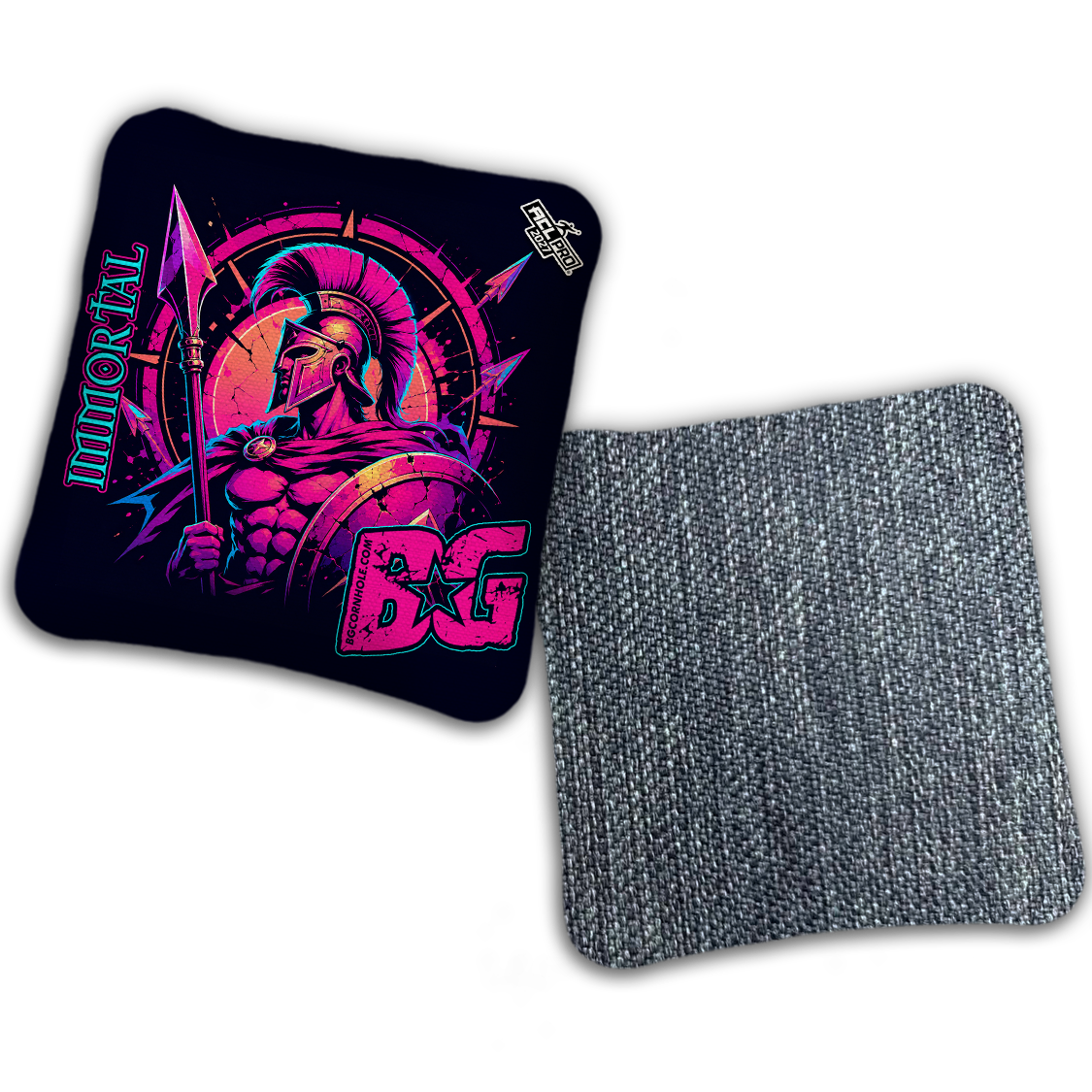 2027 ACL - BG Multiple Models “Divine Reign" - Pro Stamped Cornhole Bags - SET OF 4 BAGS
