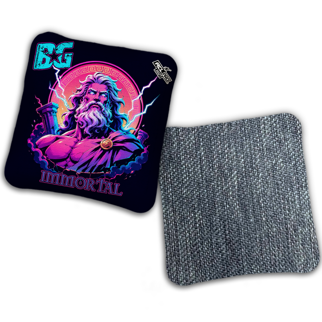 2027 ACL - BG Multiple Models “Divine Reign" - Pro Stamped Cornhole Bags - SET OF 4 BAGS