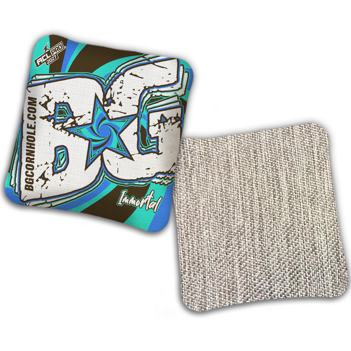 2027 ACL - BG Multiple Bag Models "FUNK SOUL" - Pro Stamped Cornhole Bags - SET OF 4 BAGS