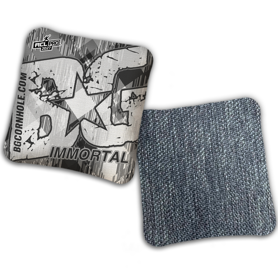2027 ACL - BG Multiple Bag Models "LUMBERJACK GLITCH" - Pro Stamped Cornhole Bags - SET OF 4 BAGS