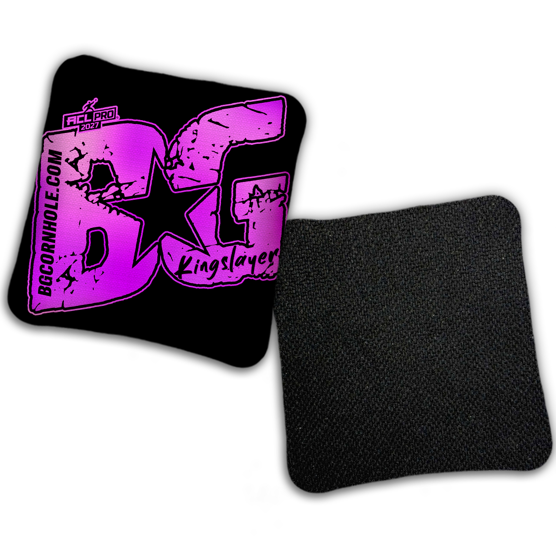 2027 ACL - BG Multiple Bag Models "BLACKOUT" - Pro Stamped Cornhole Bags - SET OF 4 BAGS