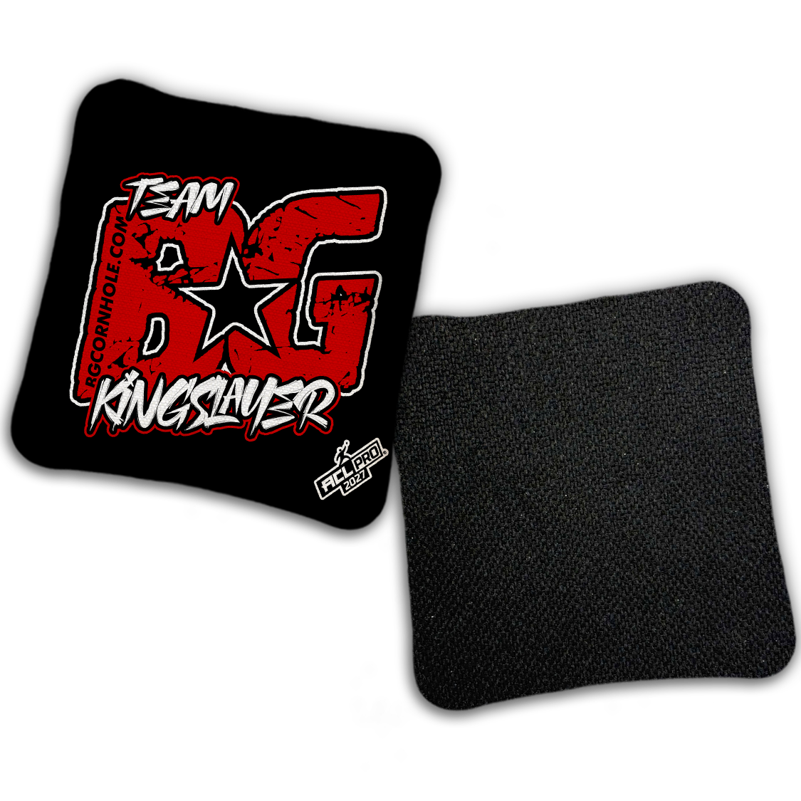 2027 ACL - BG KINGSLAYER “ESPN THROWBACK COLORMATCH" - Pro Stamped Cornhole Bags - SET OF 4 BAGS