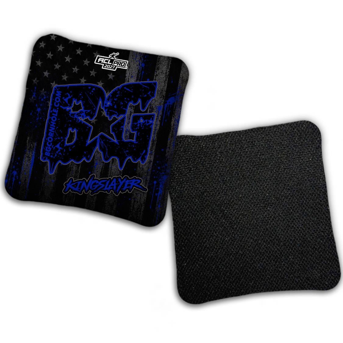 2027 ACL - BG Multiple Bag Models "AMERICAN GRIT" - Pro Stamped Cornhole Bags - SET OF 4 BAGS