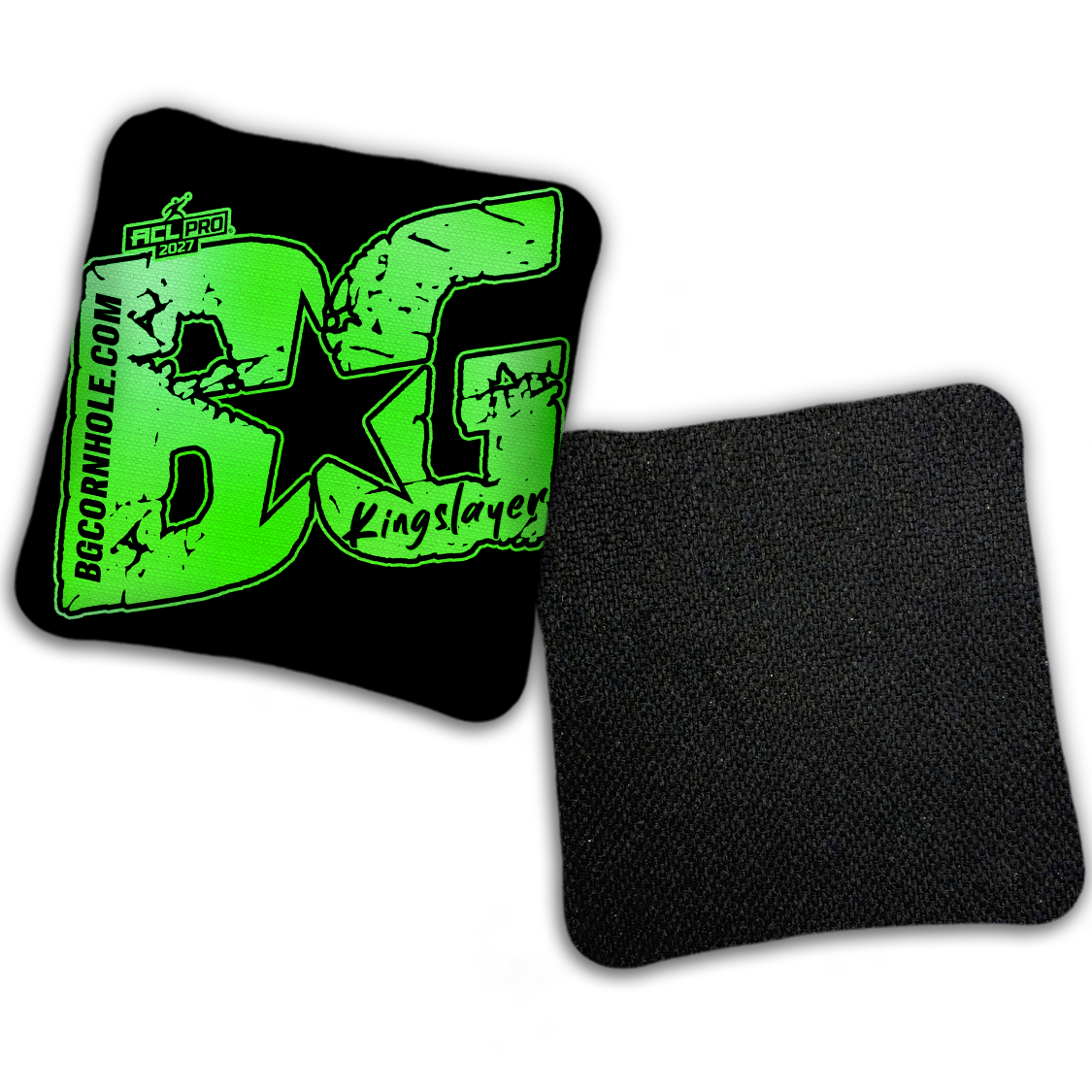 2027 ACL - BG Multiple Bag Models "BLACKOUT" - Pro Stamped Cornhole Bags - SET OF 4 BAGS