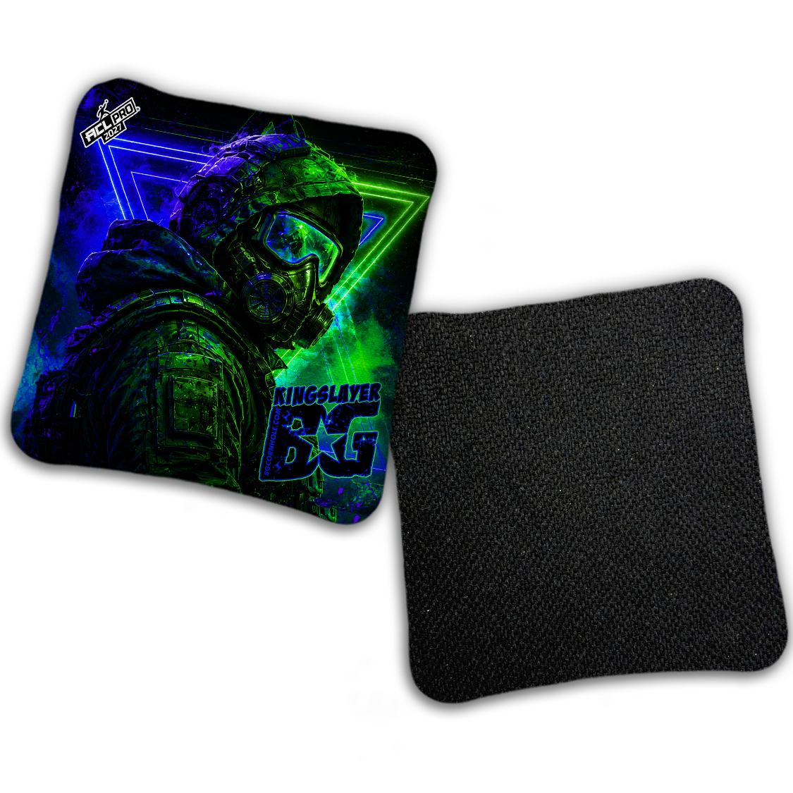 2027 ACL - BG Multiple Bag Models "NIGHT PROTOCOL" - Pro Stamped Cornhole Bags - SET OF 4 BAGS