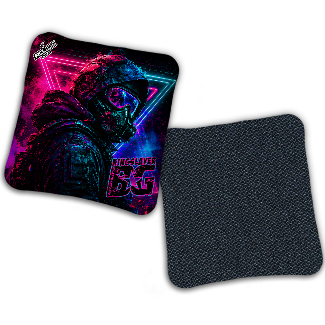 2027 ACL - BG Multiple Bag Models "NIGHT PROTOCOL" - Pro Stamped Cornhole Bags - SET OF 4 BAGS