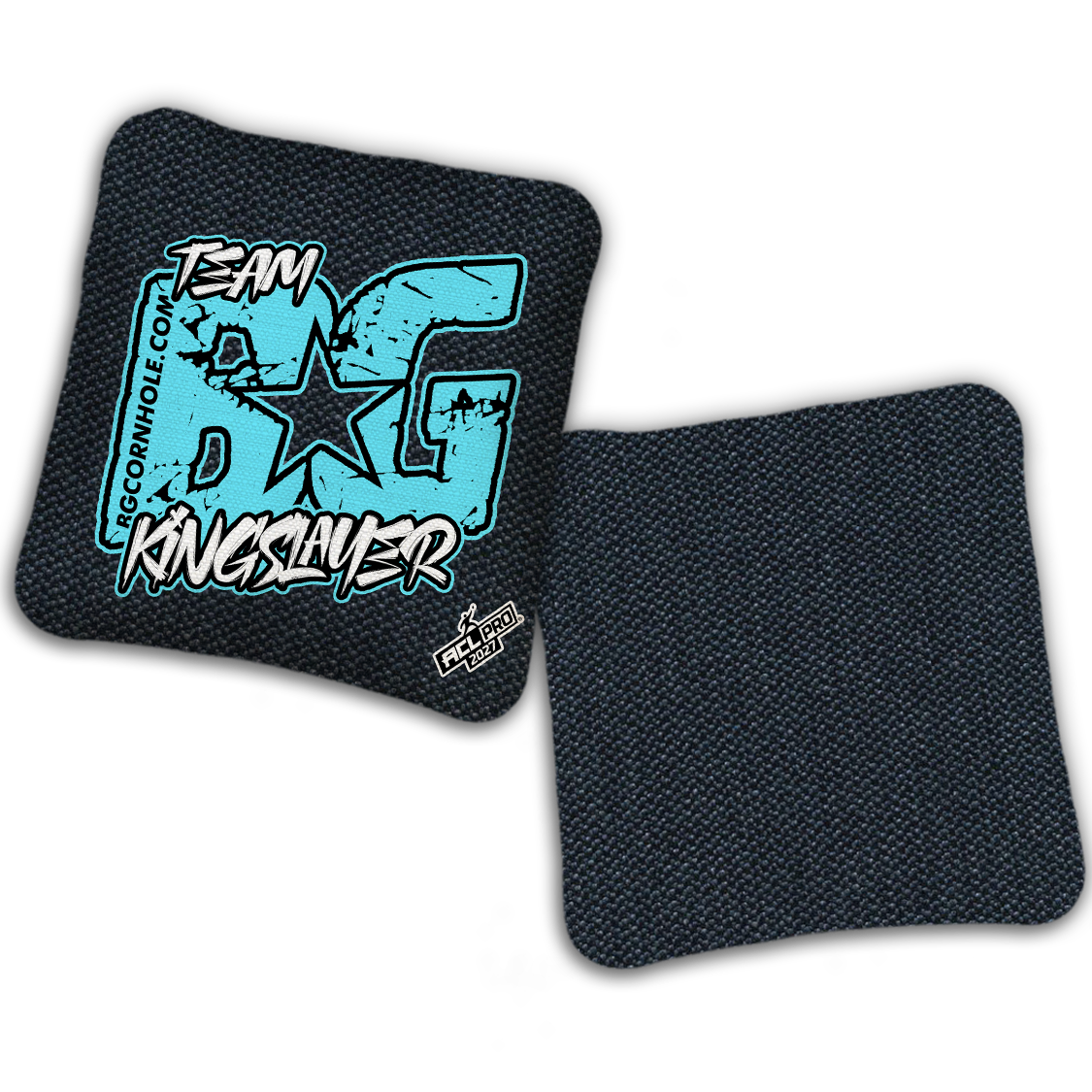 2027 ACL - BG KINGSLAYER “ESPN THROWBACK COLORMATCH" - Pro Stamped Cornhole Bags - SET OF 4 BAGS