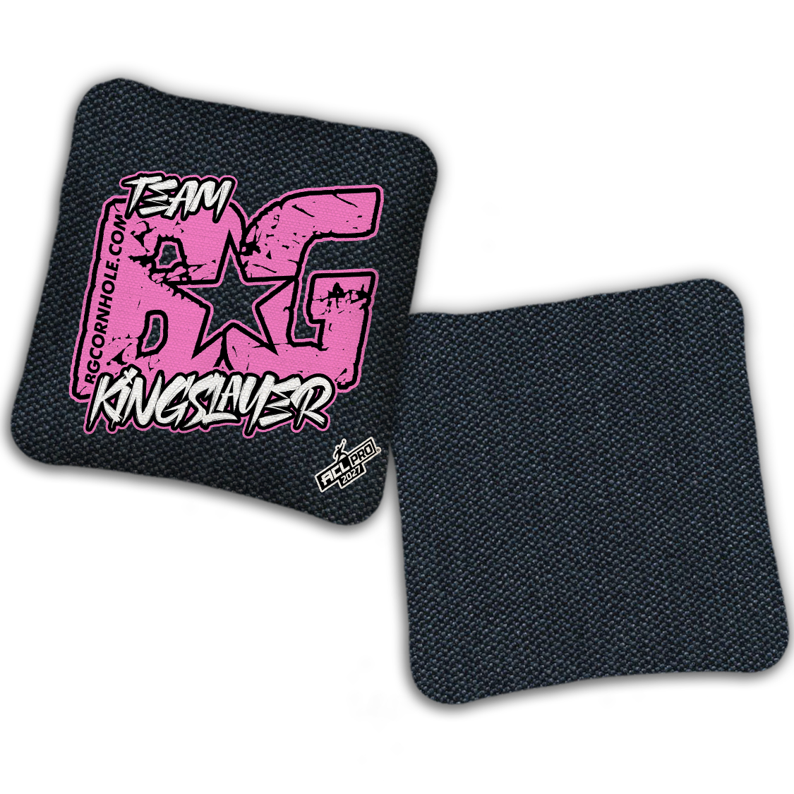 2027 ACL - BG KINGSLAYER “ESPN THROWBACK COLORMATCH" - Pro Stamped Cornhole Bags - SET OF 4 BAGS