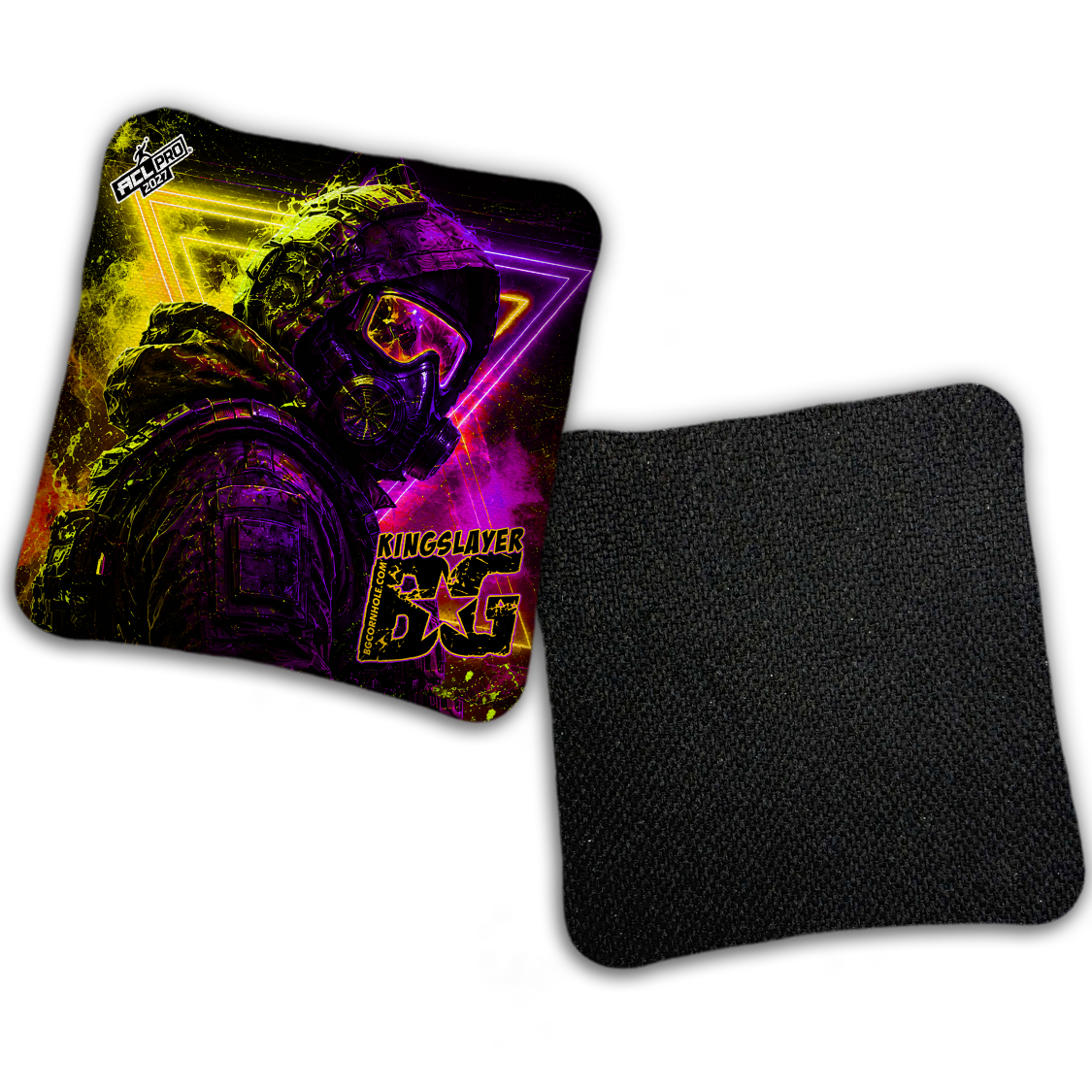 2027 ACL - BG Multiple Bag Models "NIGHT PROTOCOL" - Pro Stamped Cornhole Bags - SET OF 4 BAGS