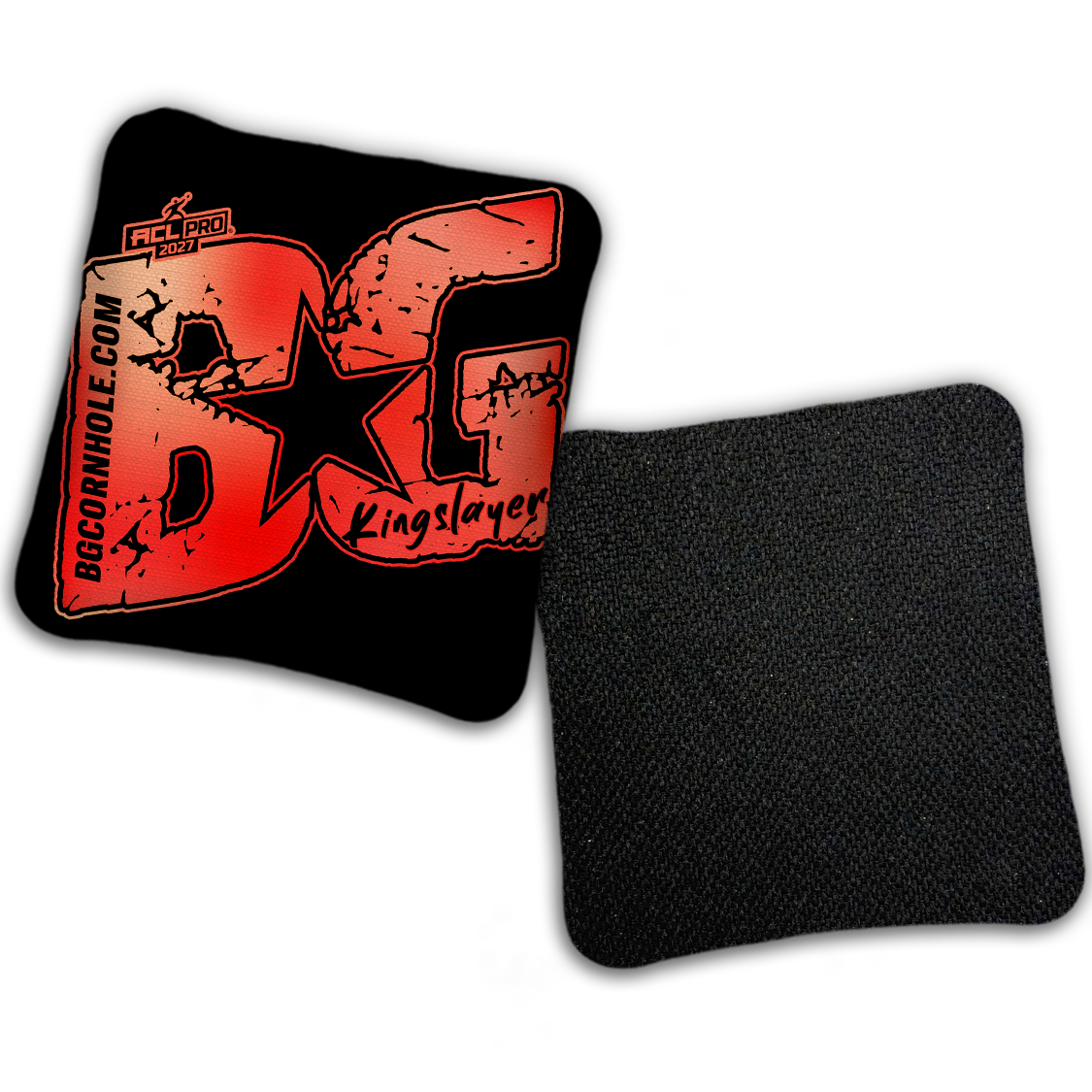 2027 ACL - BG Multiple Bag Models "BLACKOUT" - Pro Stamped Cornhole Bags - SET OF 4 BAGS