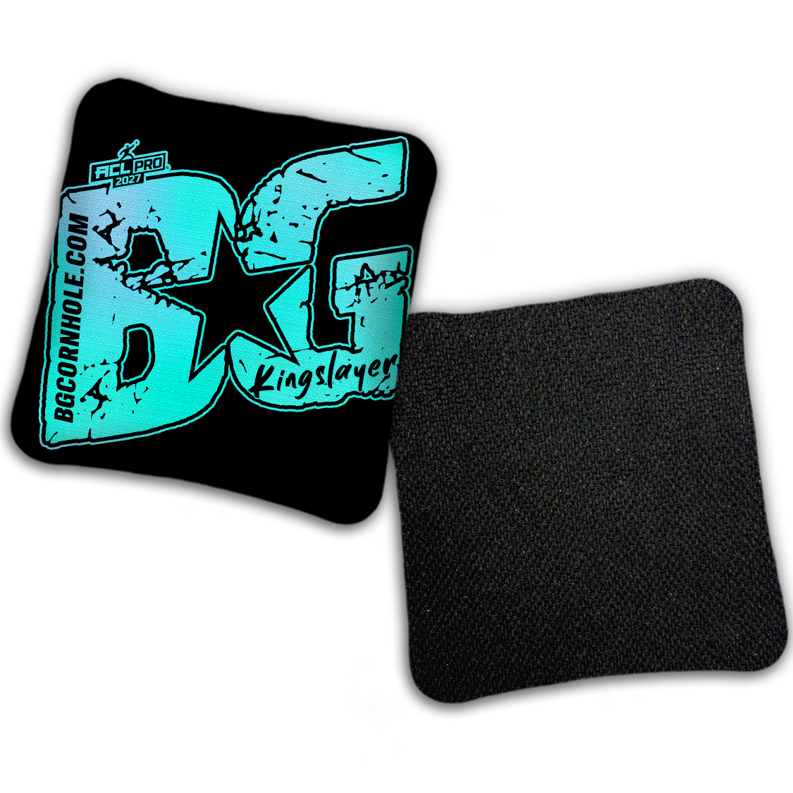 2027 ACL - BG Multiple Bag Models "BLACKOUT" - Pro Stamped Cornhole Bags - SET OF 4 BAGS