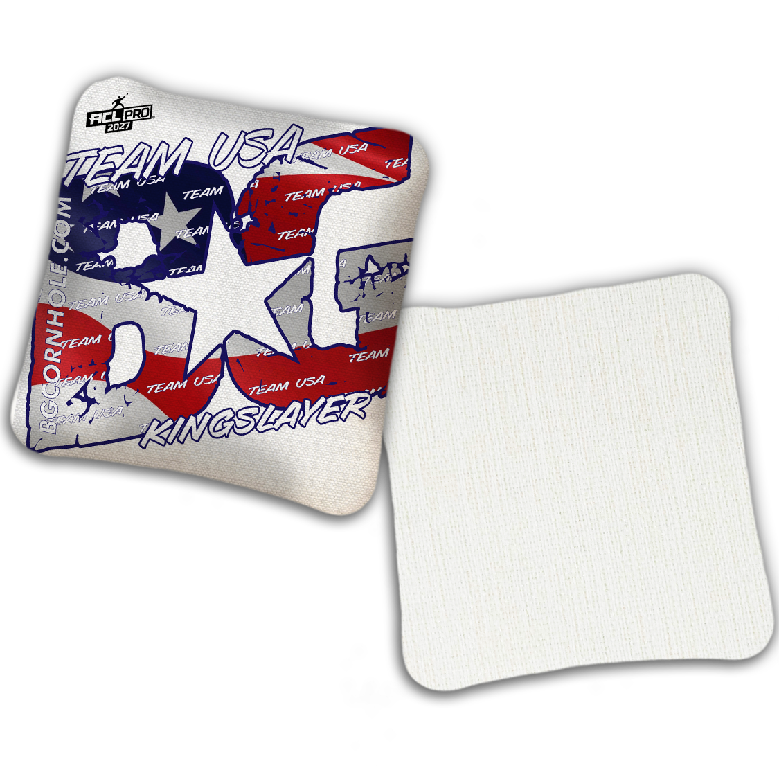 2027 ACL - BG Multiple Bag Models "TEAM USA" - Pro Stamped Cornhole Bags - SET OF 4 BAGS