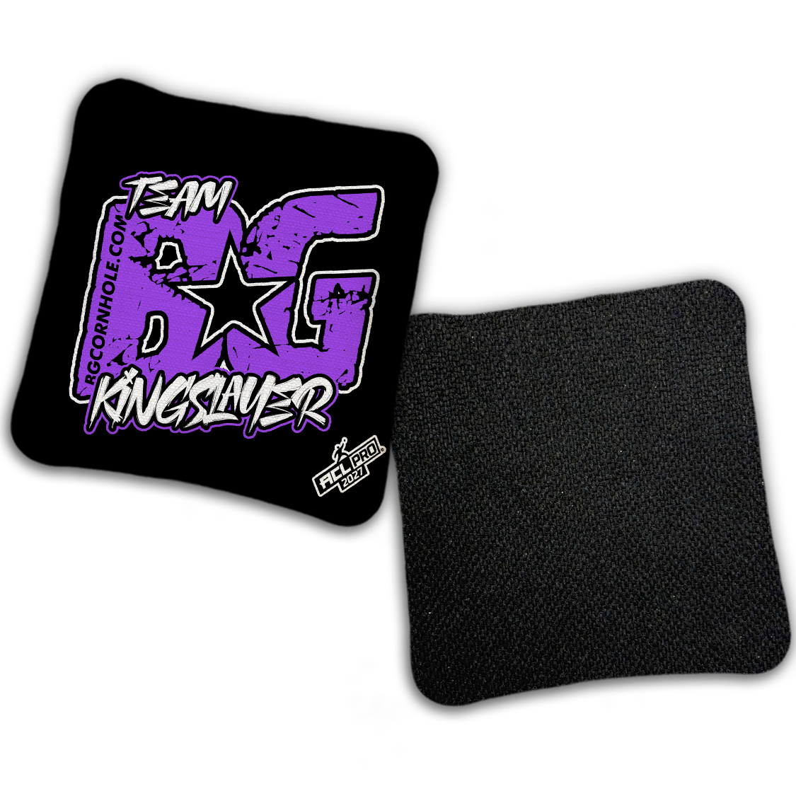 2027 ACL - BG KINGSLAYER “ESPN THROWBACK COLORMATCH" - Pro Stamped Cornhole Bags - SET OF 4 BAGS