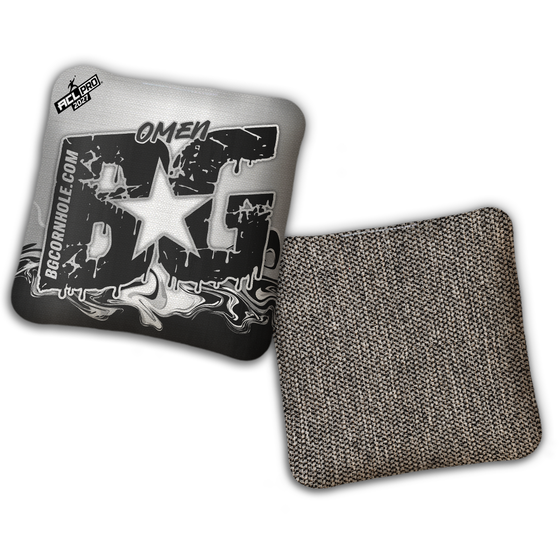2027 ACL - BG Multiple Bag Models "LIQUID GOLD" - Pro Stamped Cornhole Bags - SET OF 4 BAGS