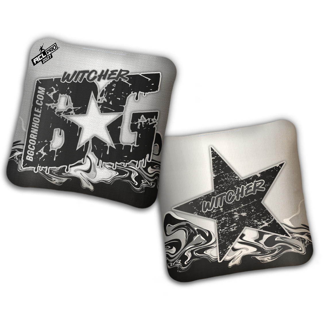 2027 ACL - BG Multiple Bag Models "LIQUID GOLD" - Pro Stamped Cornhole Bags - SET OF 4 BAGS