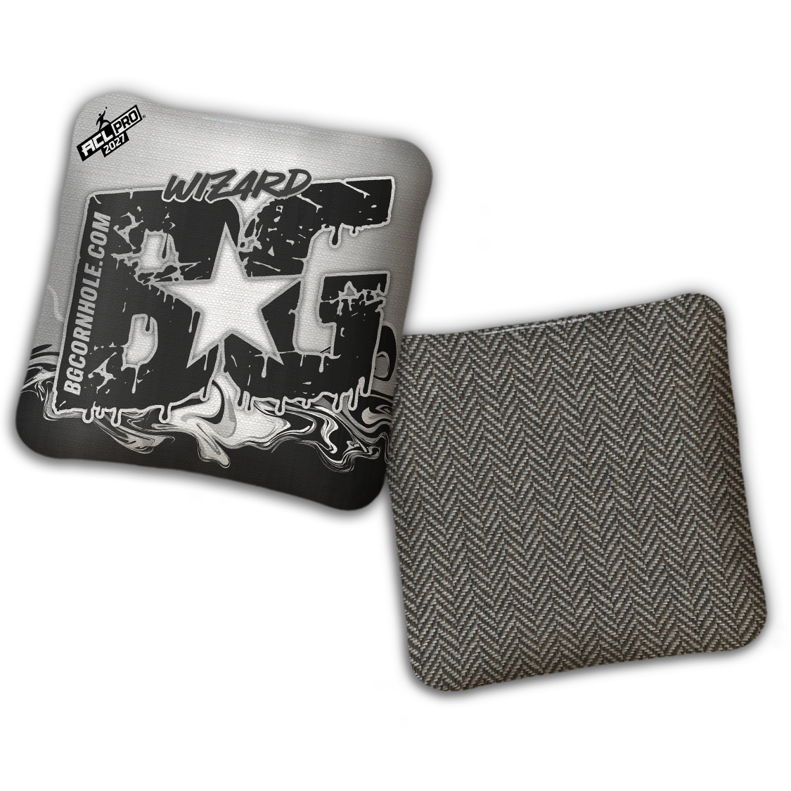 2027 ACL - BG Multiple Bag Models "LIQUID GOLD" - Pro Stamped Cornhole Bags - SET OF 4 BAGS