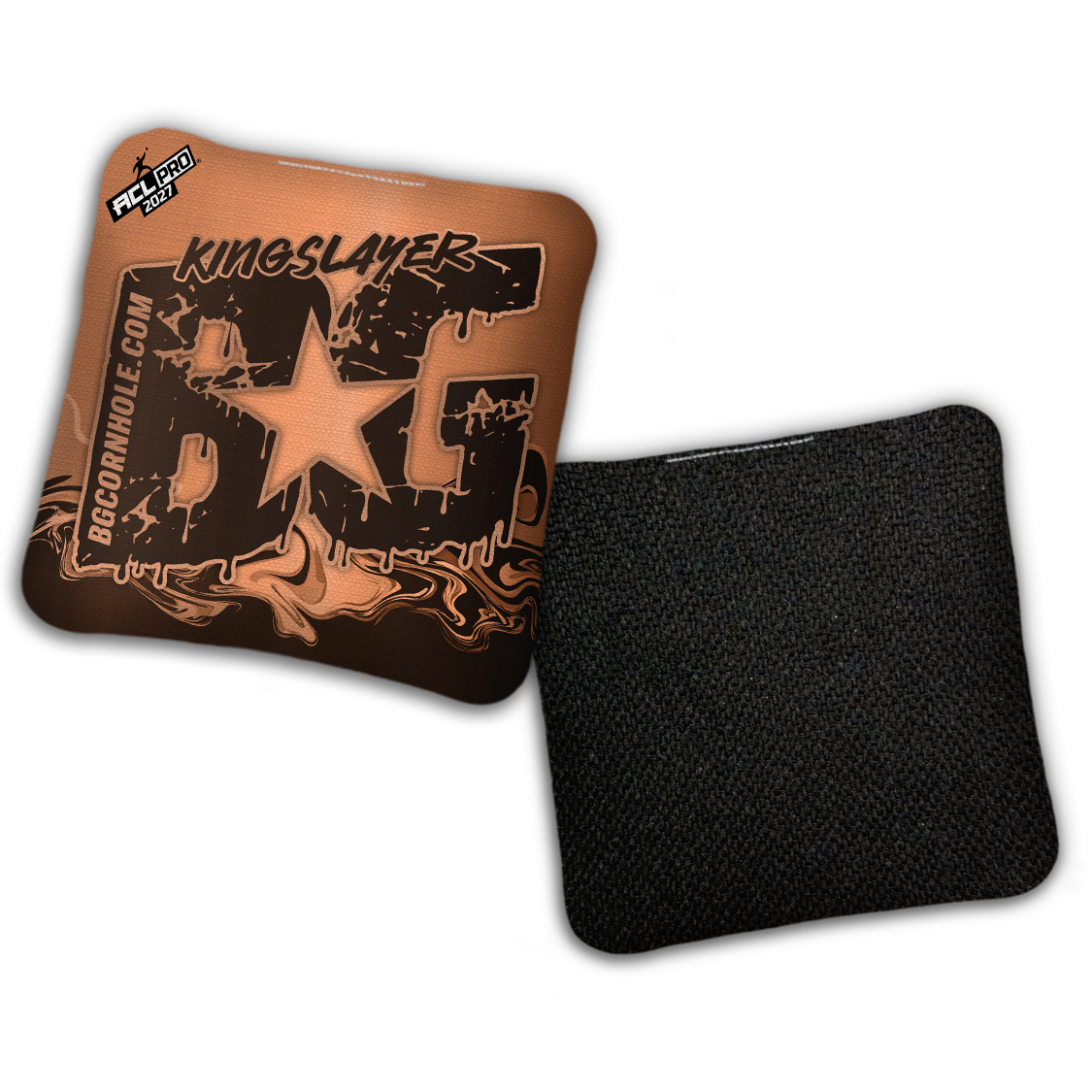 2027 ACL - BG Multiple Bag Models "LIQUID GOLD" - Pro Stamped Cornhole Bags - SET OF 4 BAGS