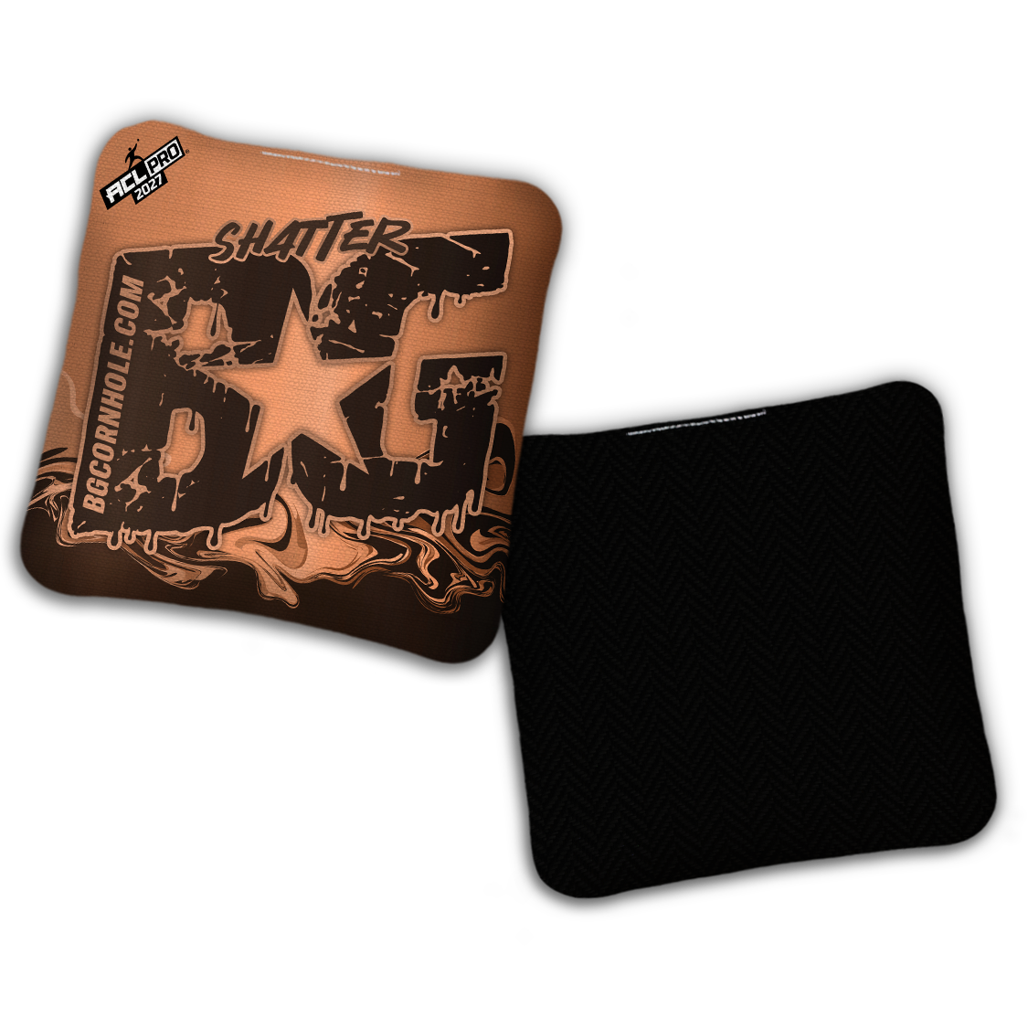 2027 ACL - BG Multiple Bag Models "LIQUID GOLD" - Pro Stamped Cornhole Bags - SET OF 4 BAGS