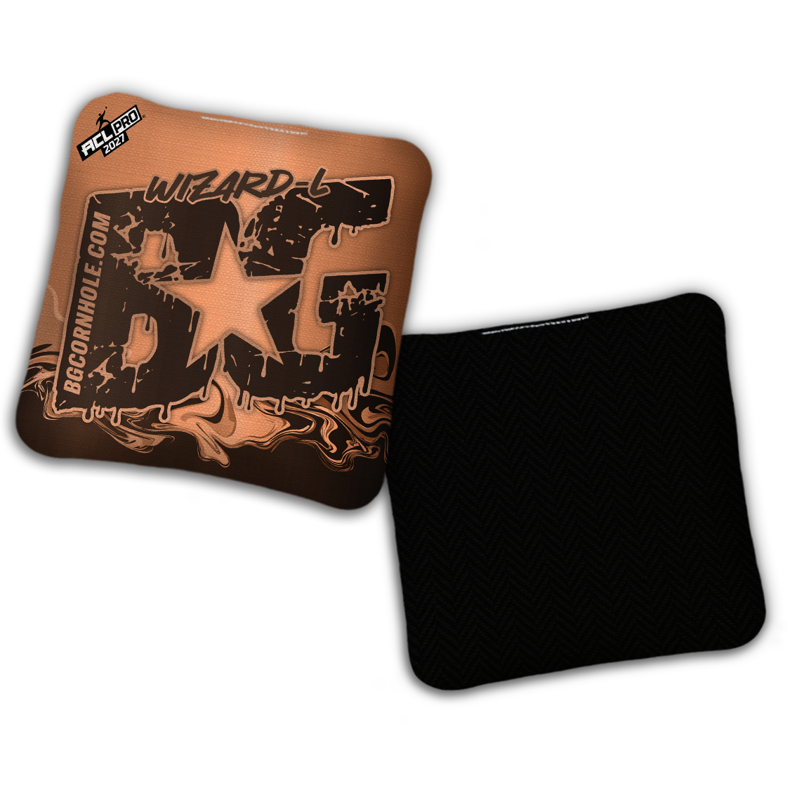 2027 ACL - BG Multiple Bag Models "LIQUID GOLD" - Pro Stamped Cornhole Bags - SET OF 4 BAGS