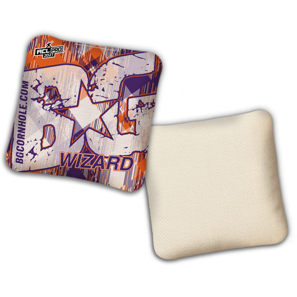 2027 ACL - BG Multiple Bag Models "LUMBERJACK GLITCH" - Pro Stamped Cornhole Bags - SET OF 4 BAGS