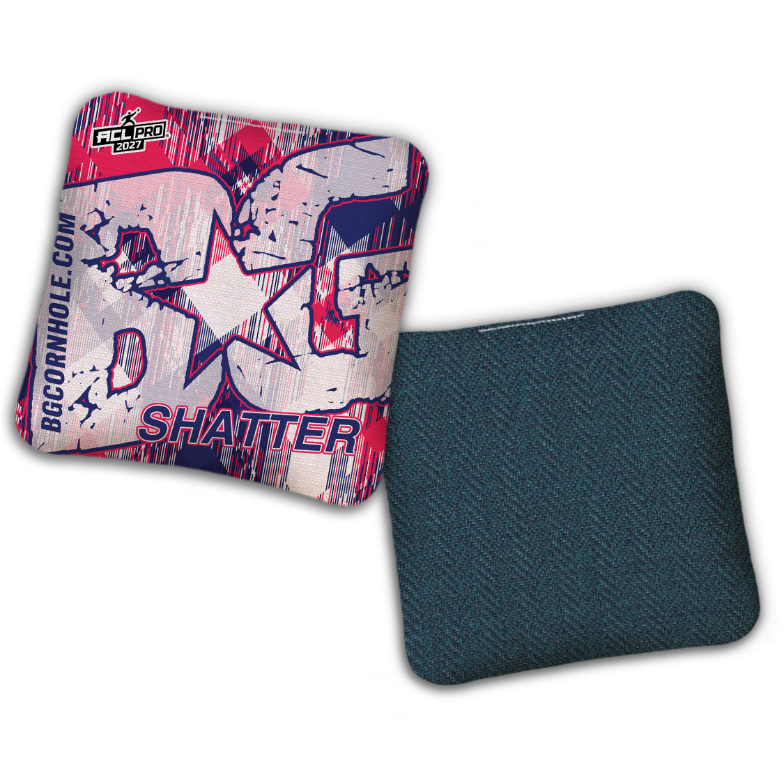 2027 ACL - BG Multiple Bag Models "LUMBERJACK GLITCH" - Pro Stamped Cornhole Bags - SET OF 4 BAGS