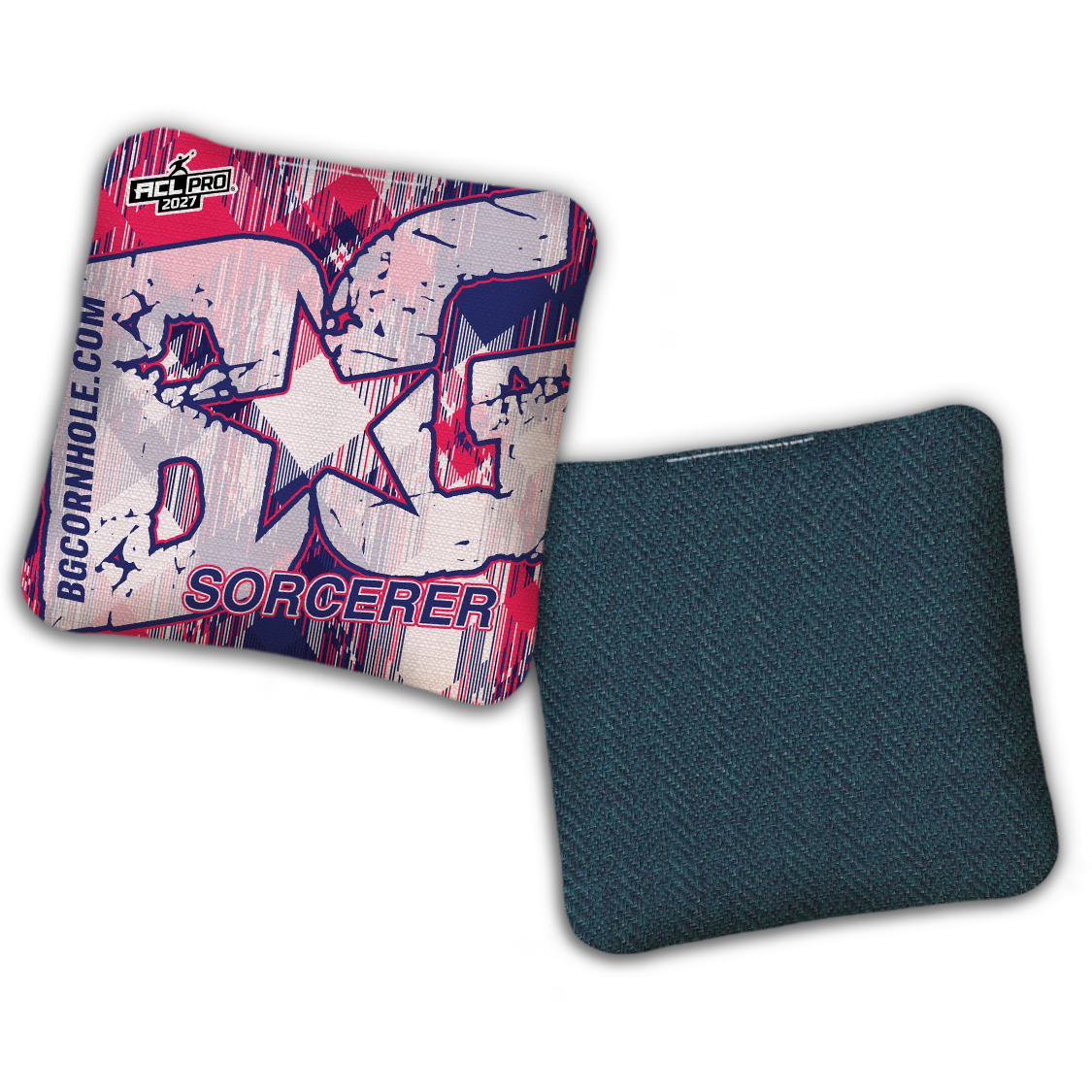 2027 ACL - BG Multiple Bag Models "LUMBERJACK GLITCH" - Pro Stamped Cornhole Bags - SET OF 4 BAGS