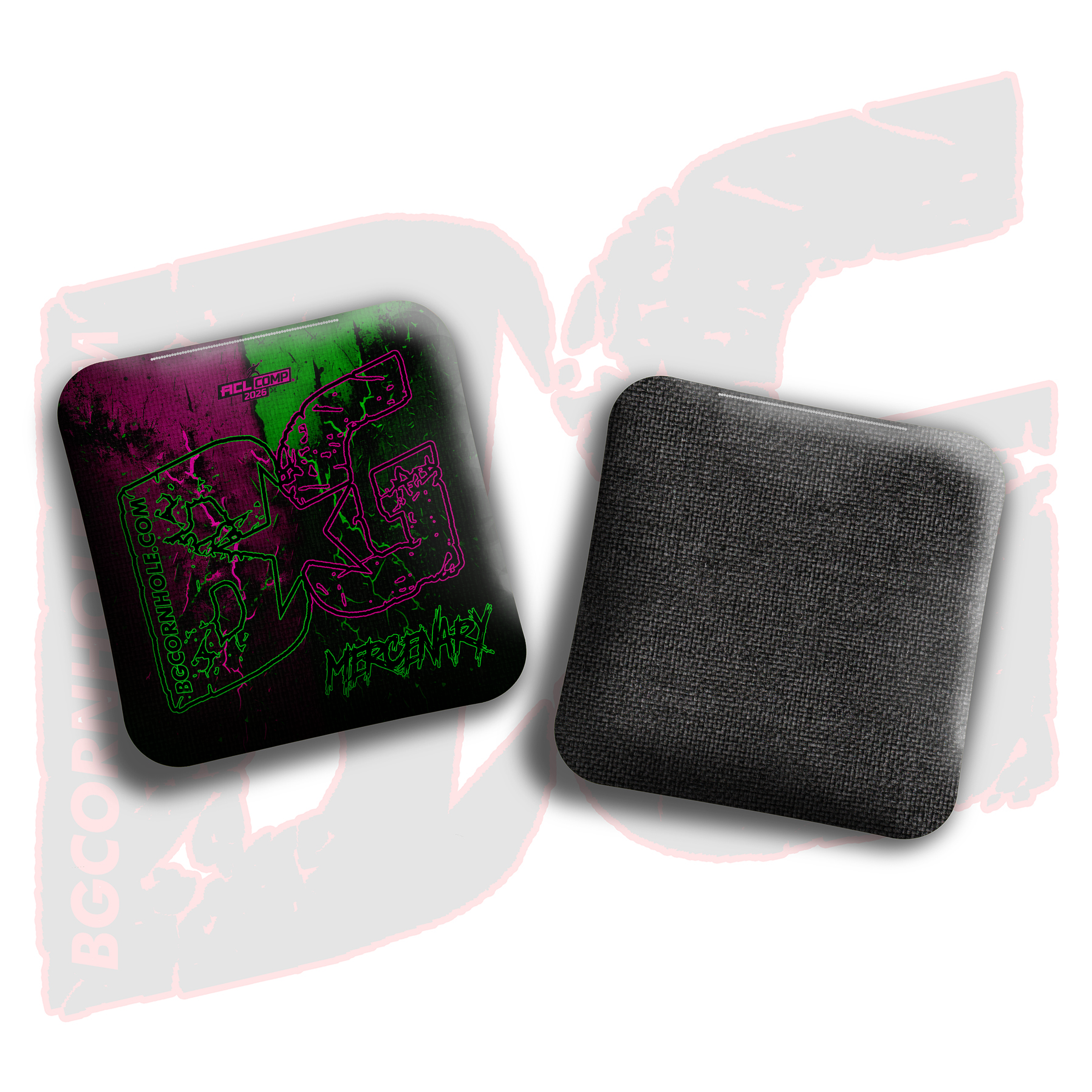 2026 BG Multiple Bag Models - "Devour" - ACL Comp Stamped Cornhole Bags - SET OF 4 BAGS