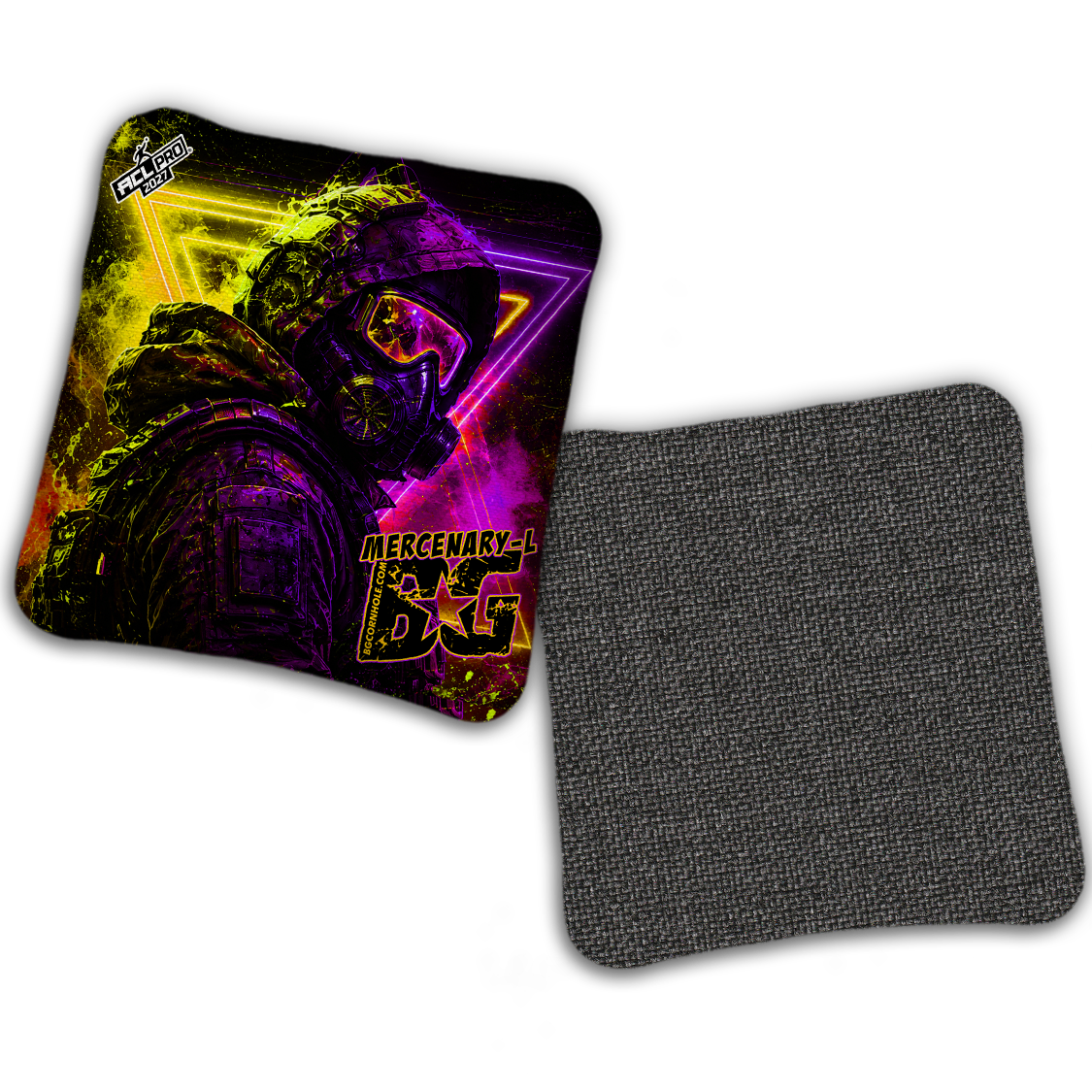 2027 ACL - BG Multiple Bag Models "NIGHT PROTOCOL" - Pro Stamped Cornhole Bags - SET OF 4 BAGS