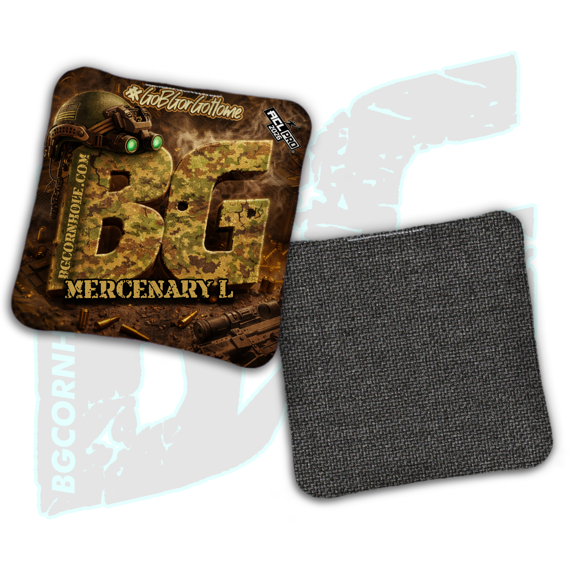 2026 BG Multiple Bag Models "Battlezone" - ACL Pro Stamped Cornhole Bags - SET OF 4 BAGS