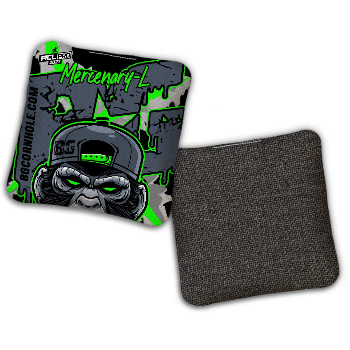 2027 ACL - BG Multiple Bag Models "MONKEY BUSINESS" - Pro Stamped Cornhole Bags - SET OF 4 BAGS