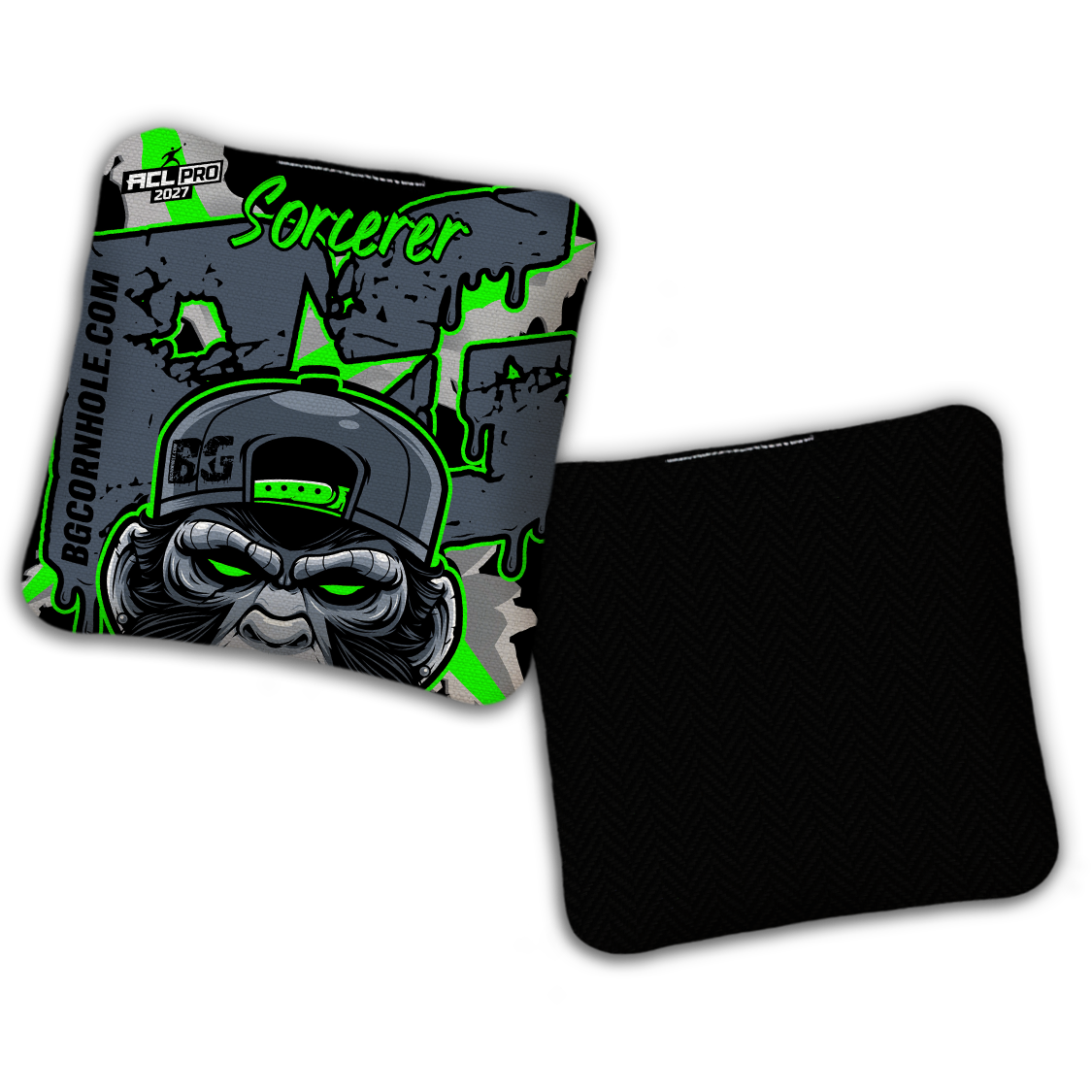 2027 ACL - BG Multiple Bag Models "MONKEY BUSINESS" - Pro Stamped Cornhole Bags - SET OF 4 BAGS