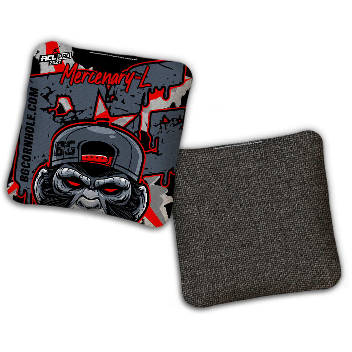 2027 ACL - BG Multiple Bag Models "MONKEY BUSINESS" - Pro Stamped Cornhole Bags - SET OF 4 BAGS